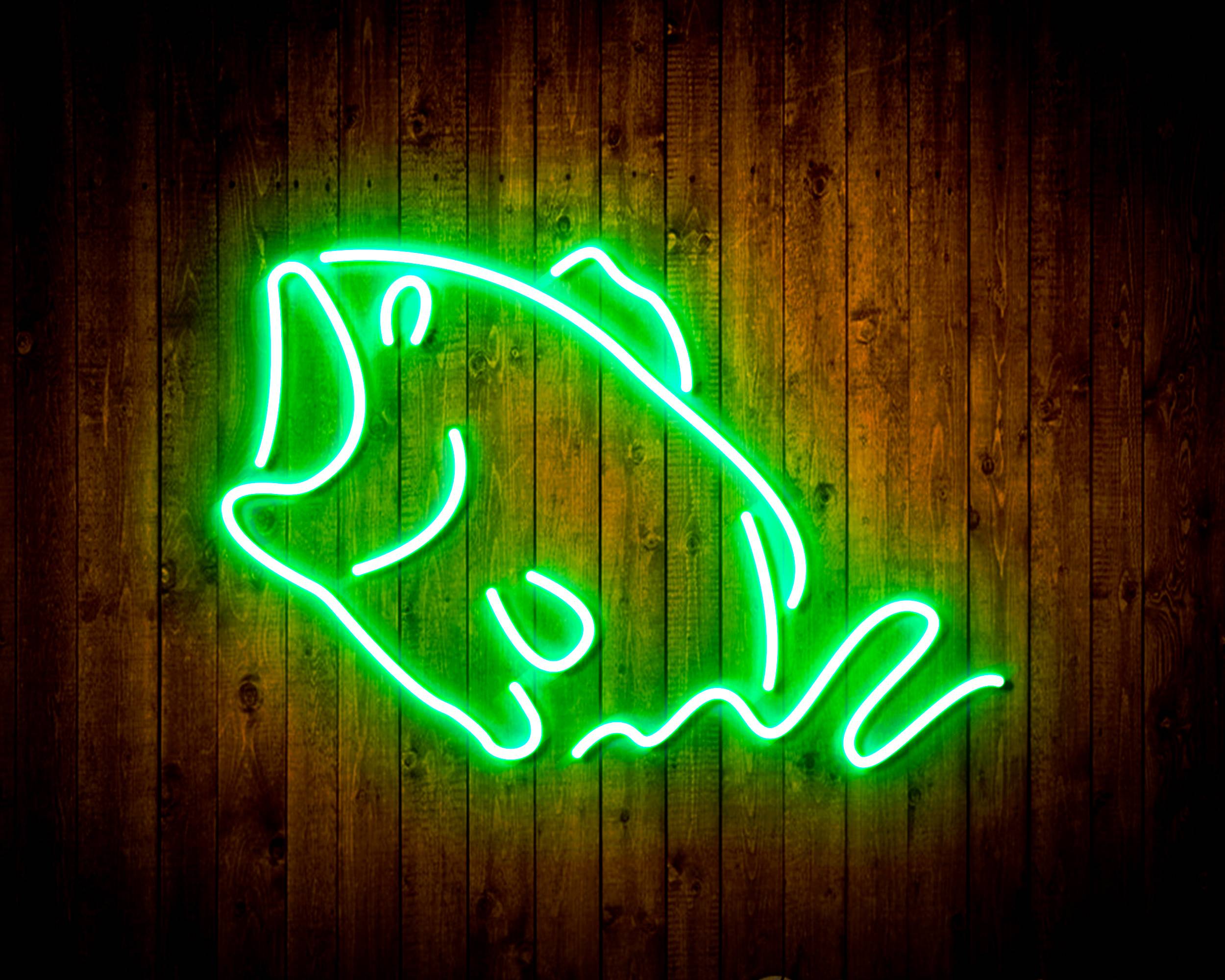 Fish for Busch Handmade LED Neon Light Sign