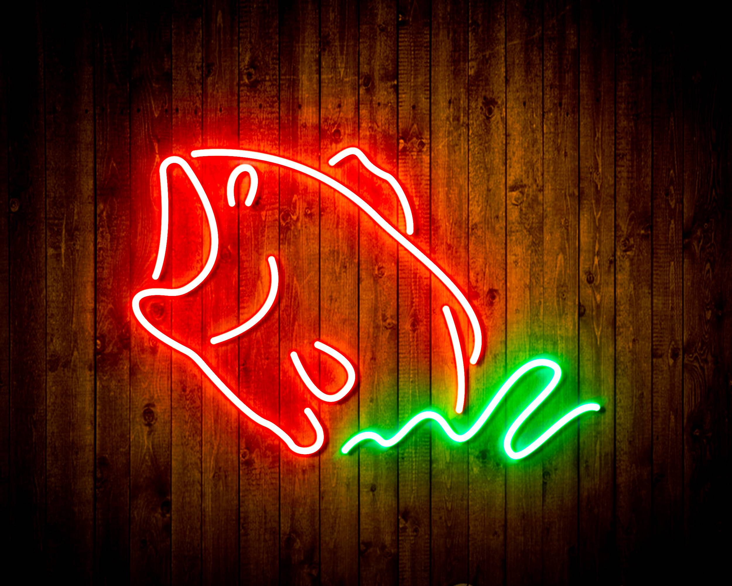 Fish for Busch Handmade LED Neon Light Sign