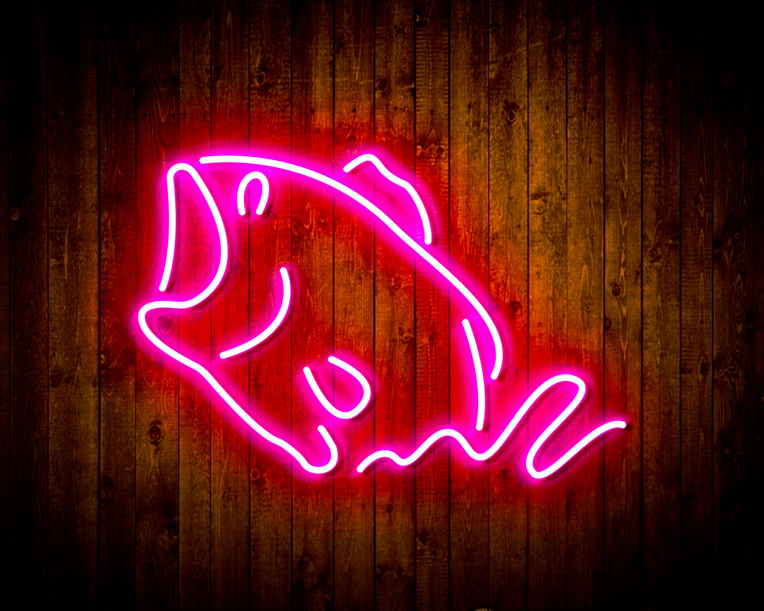 Fish for Busch Handmade LED Neon Light Sign