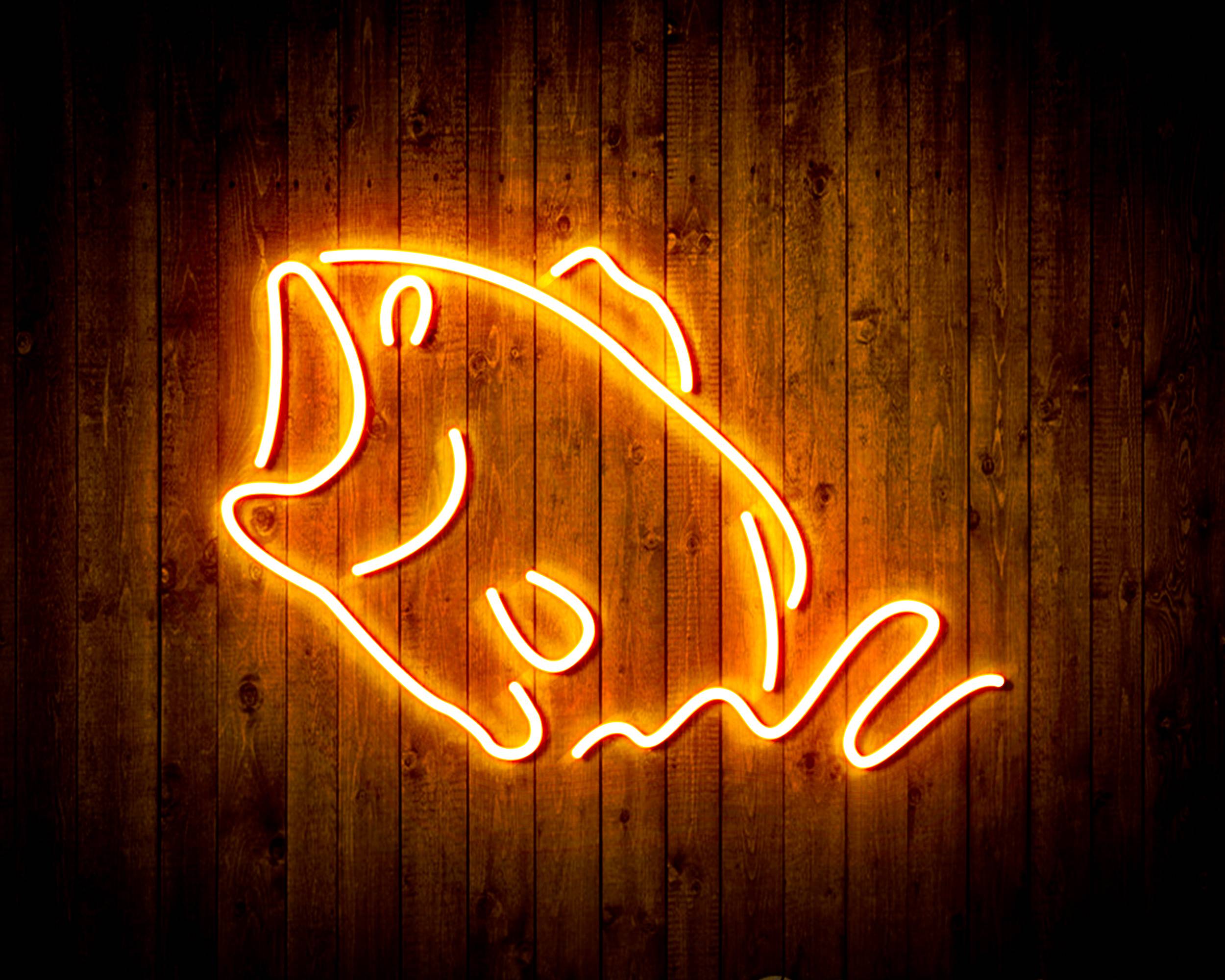 Fish for Busch Handmade LED Neon Light Sign