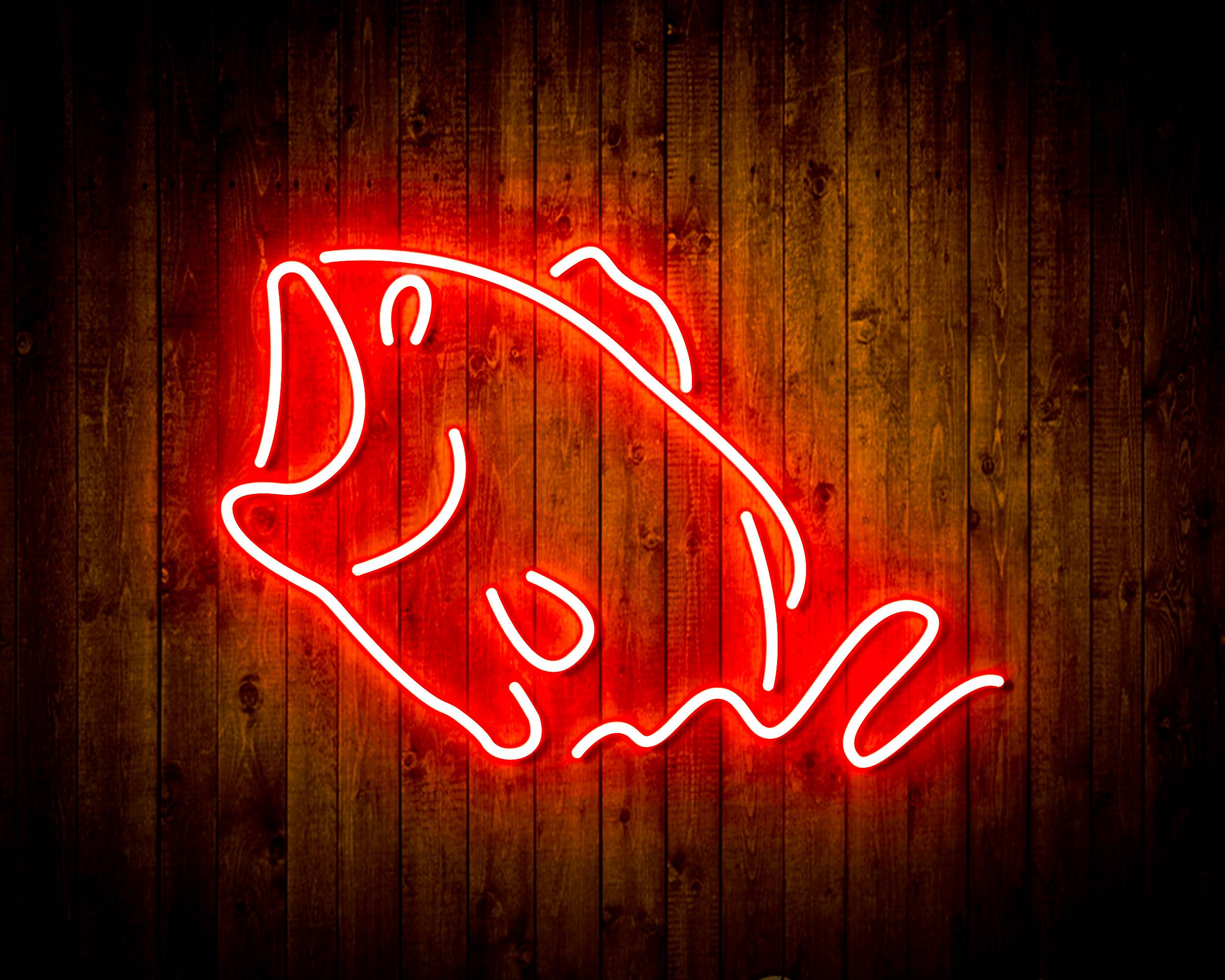 Fish for Busch Handmade LED Neon Light Sign