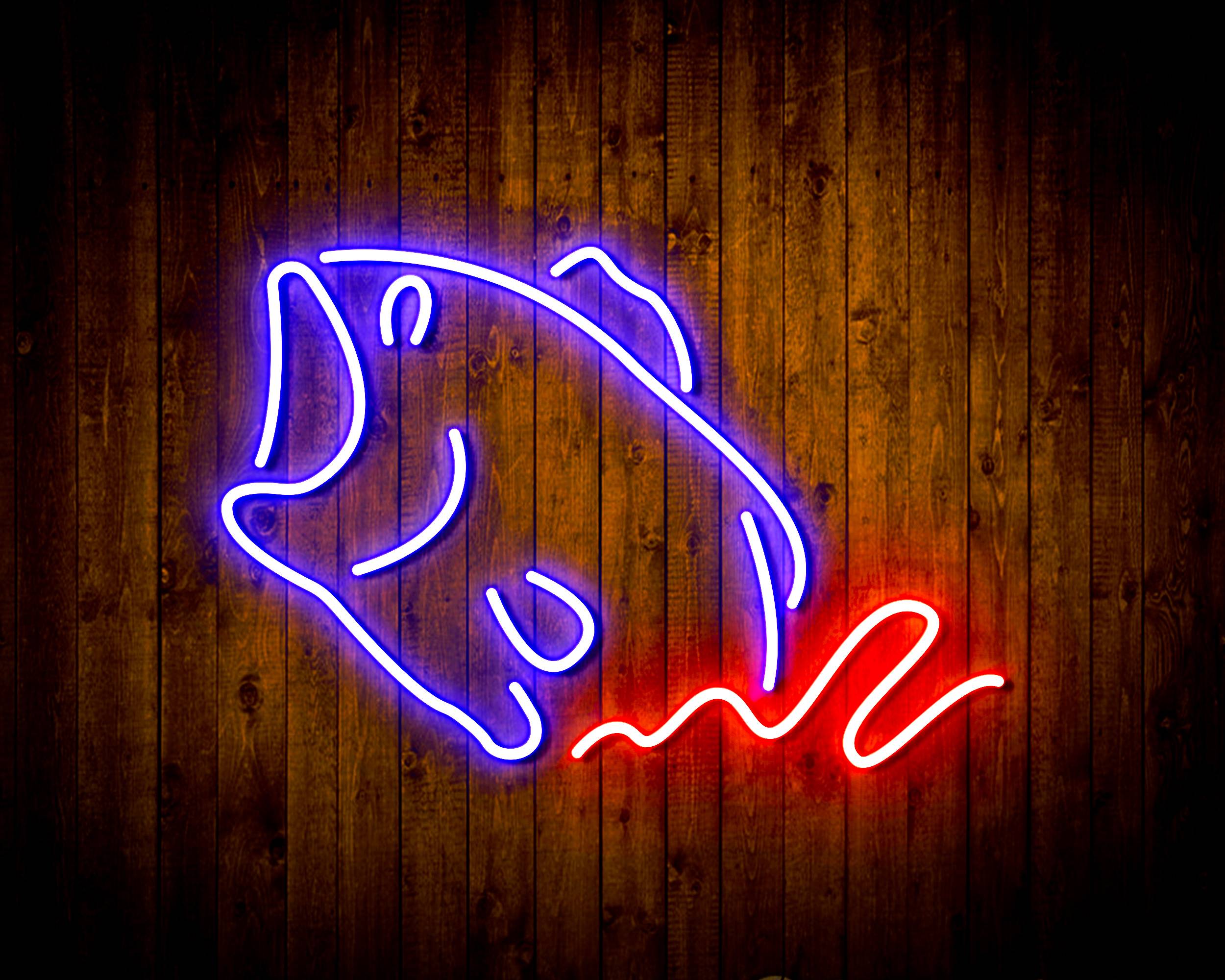 Fish for Busch Handmade LED Neon Light Sign