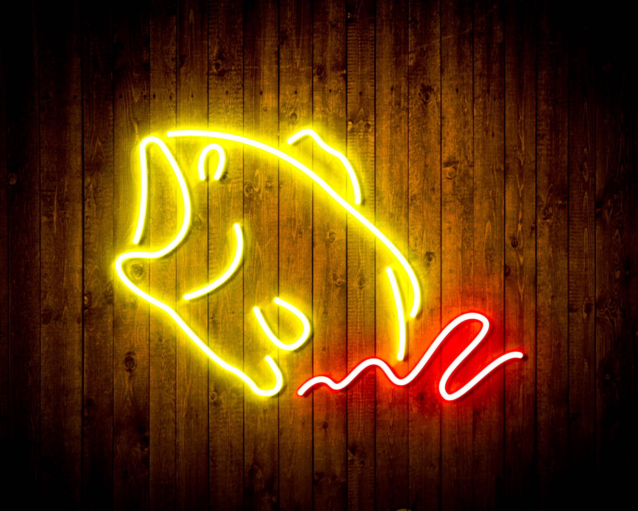 Fish for Busch Handmade LED Neon Light Sign