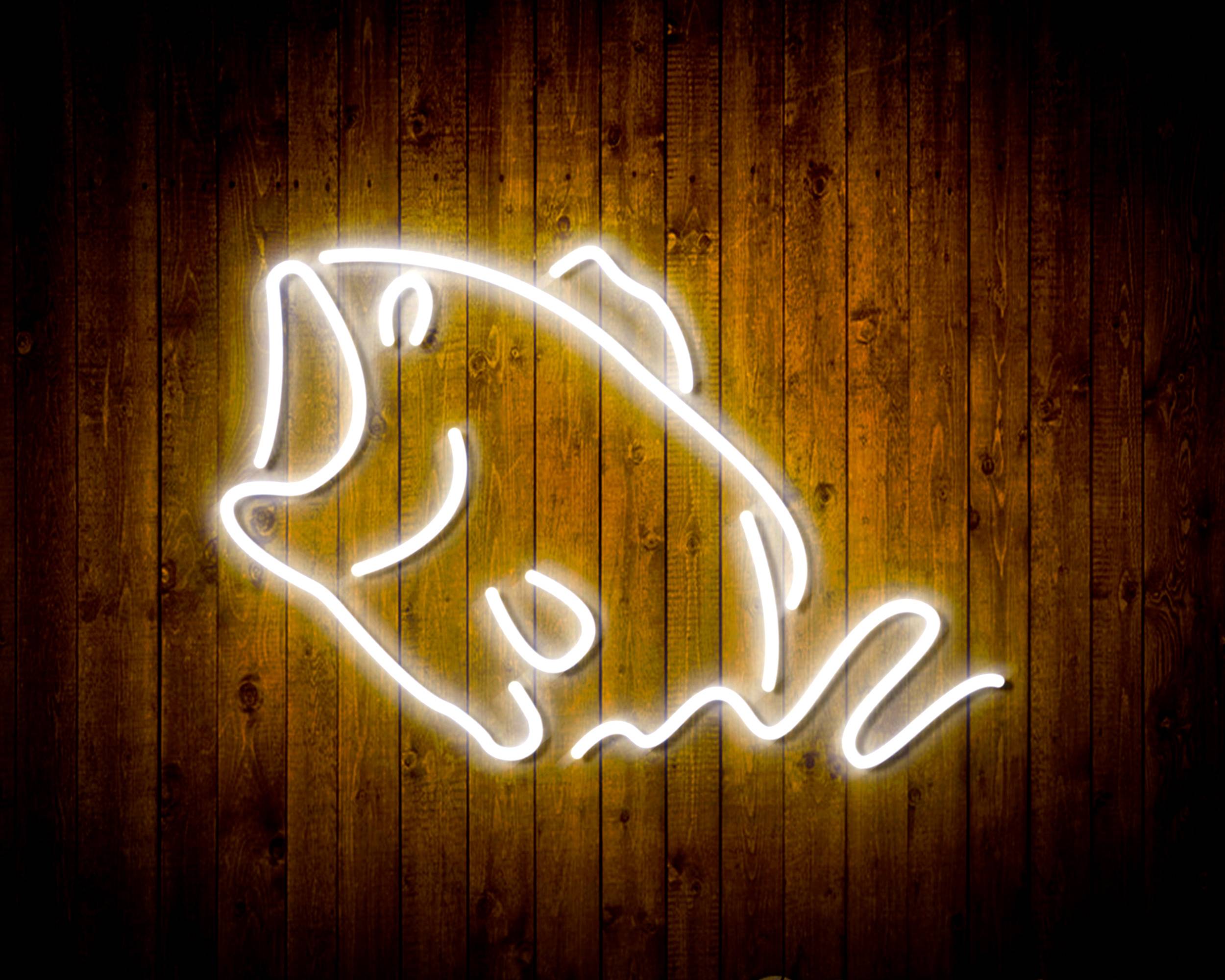 Fish for Busch Handmade LED Neon Light Sign