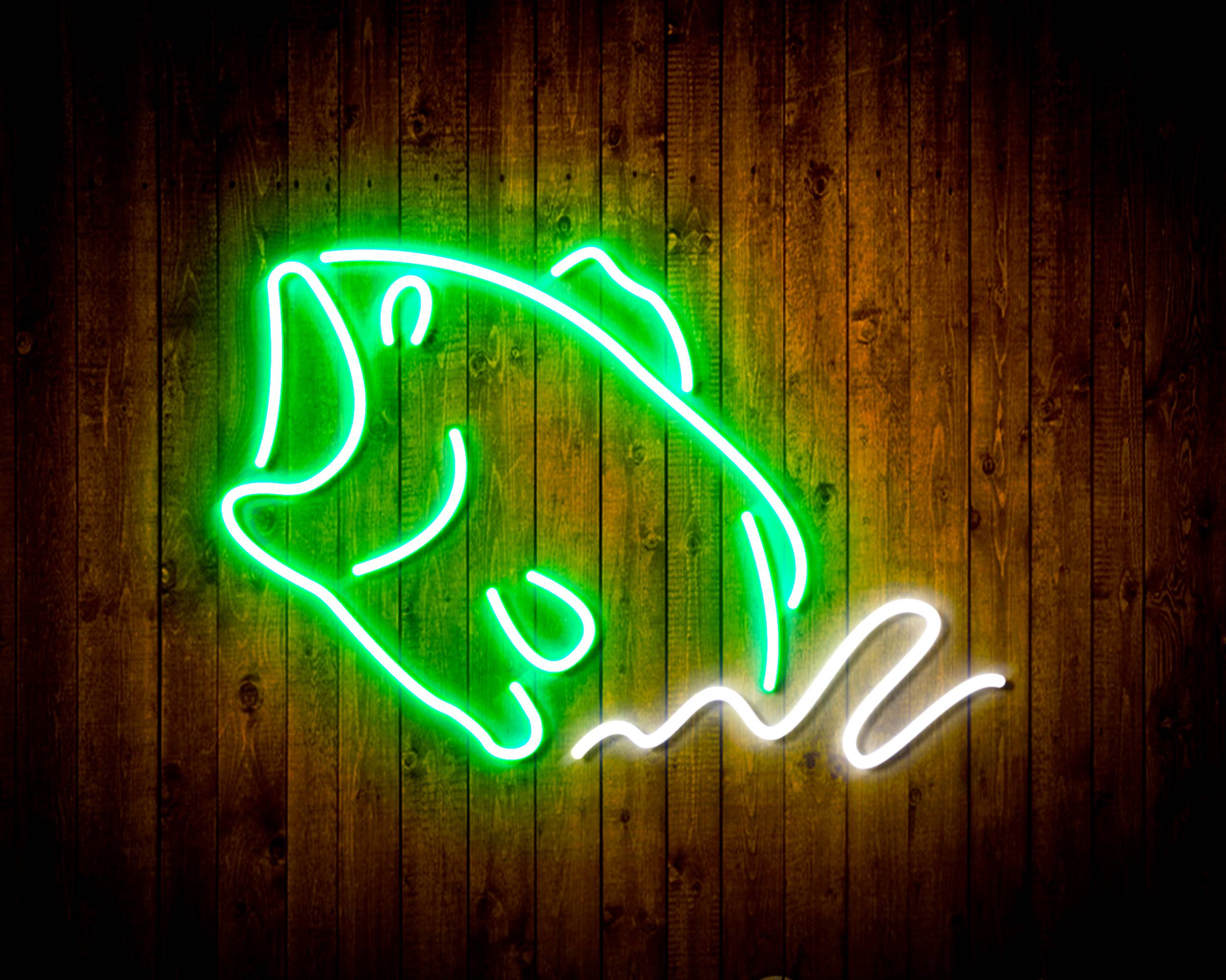 Fish for Busch Handmade LED Neon Light Sign