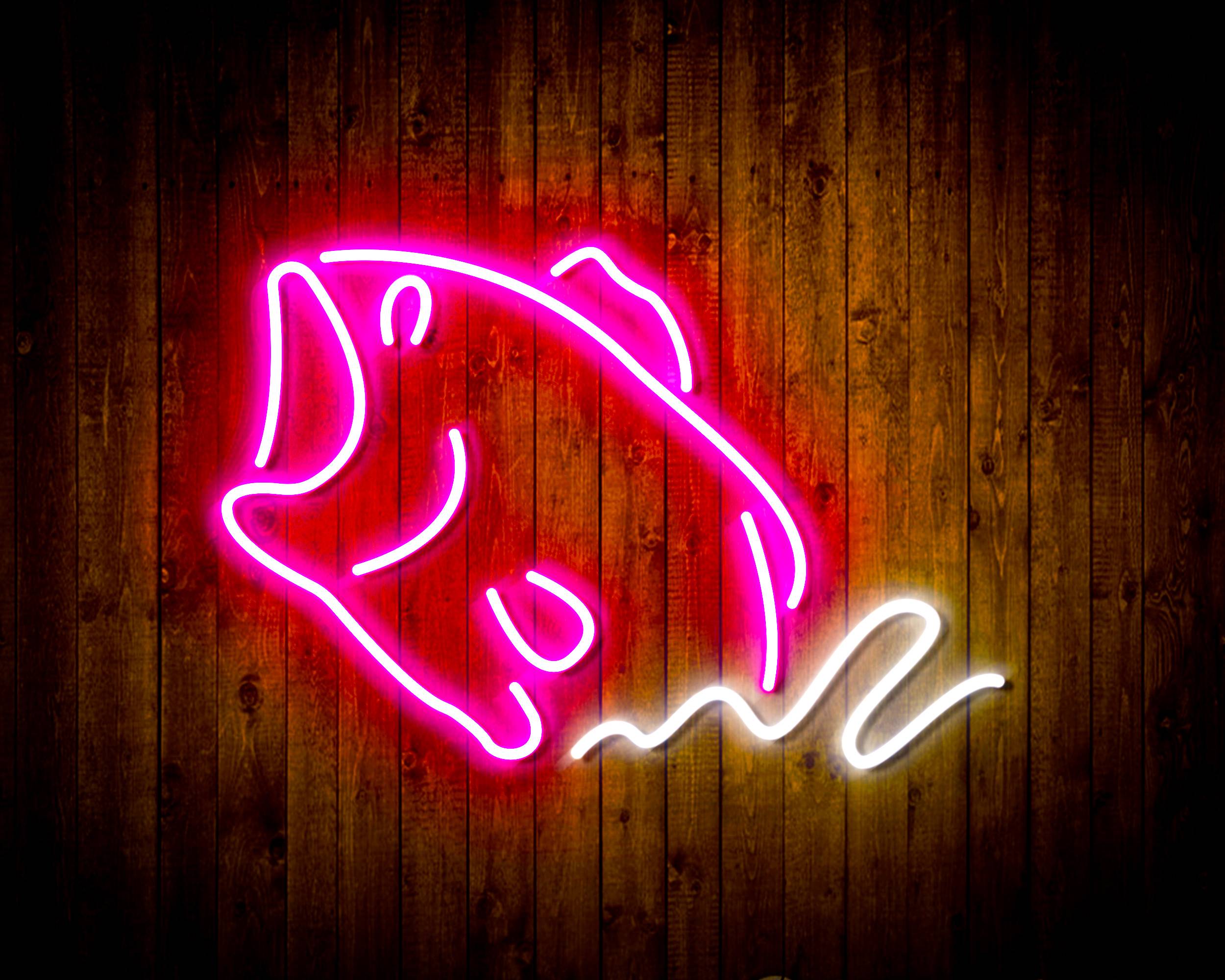 Fish for Busch Handmade LED Neon Light Sign