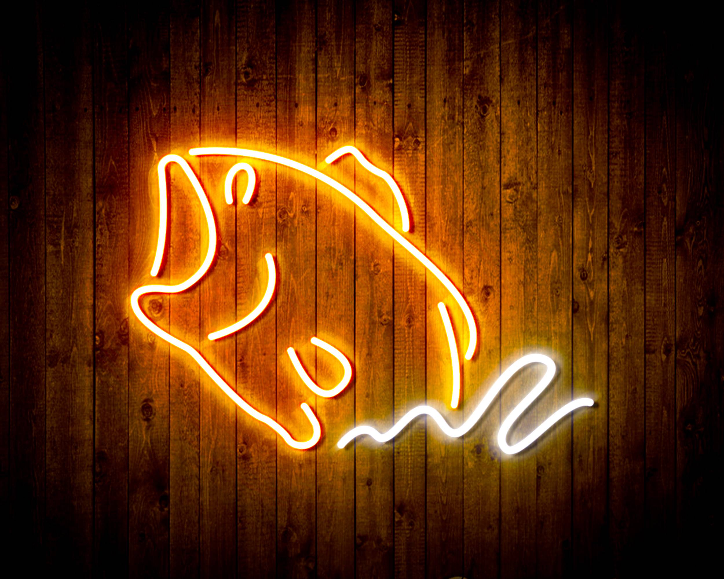 Fish for Busch Handmade LED Neon Light Sign