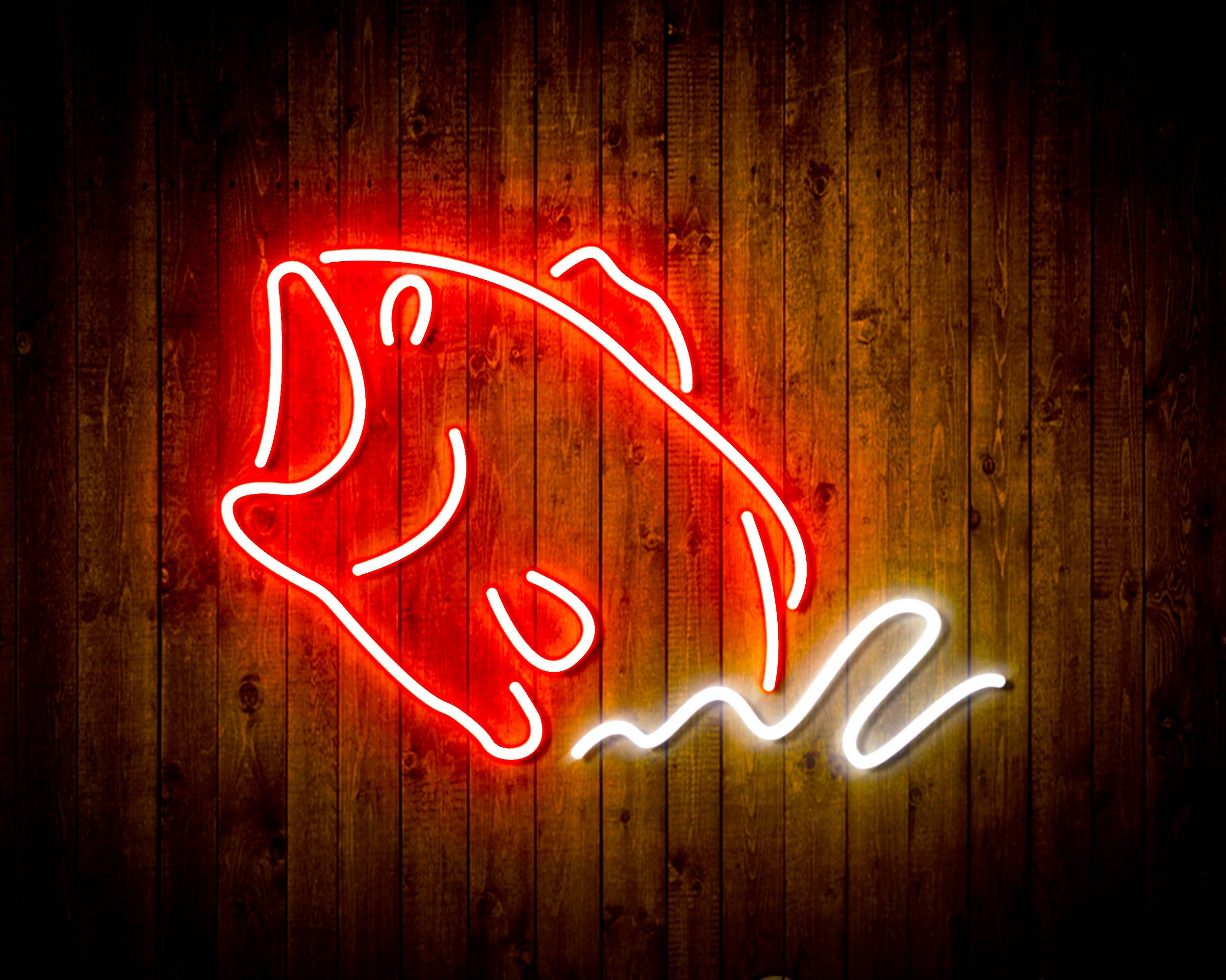 Fish for Busch Handmade LED Neon Light Sign