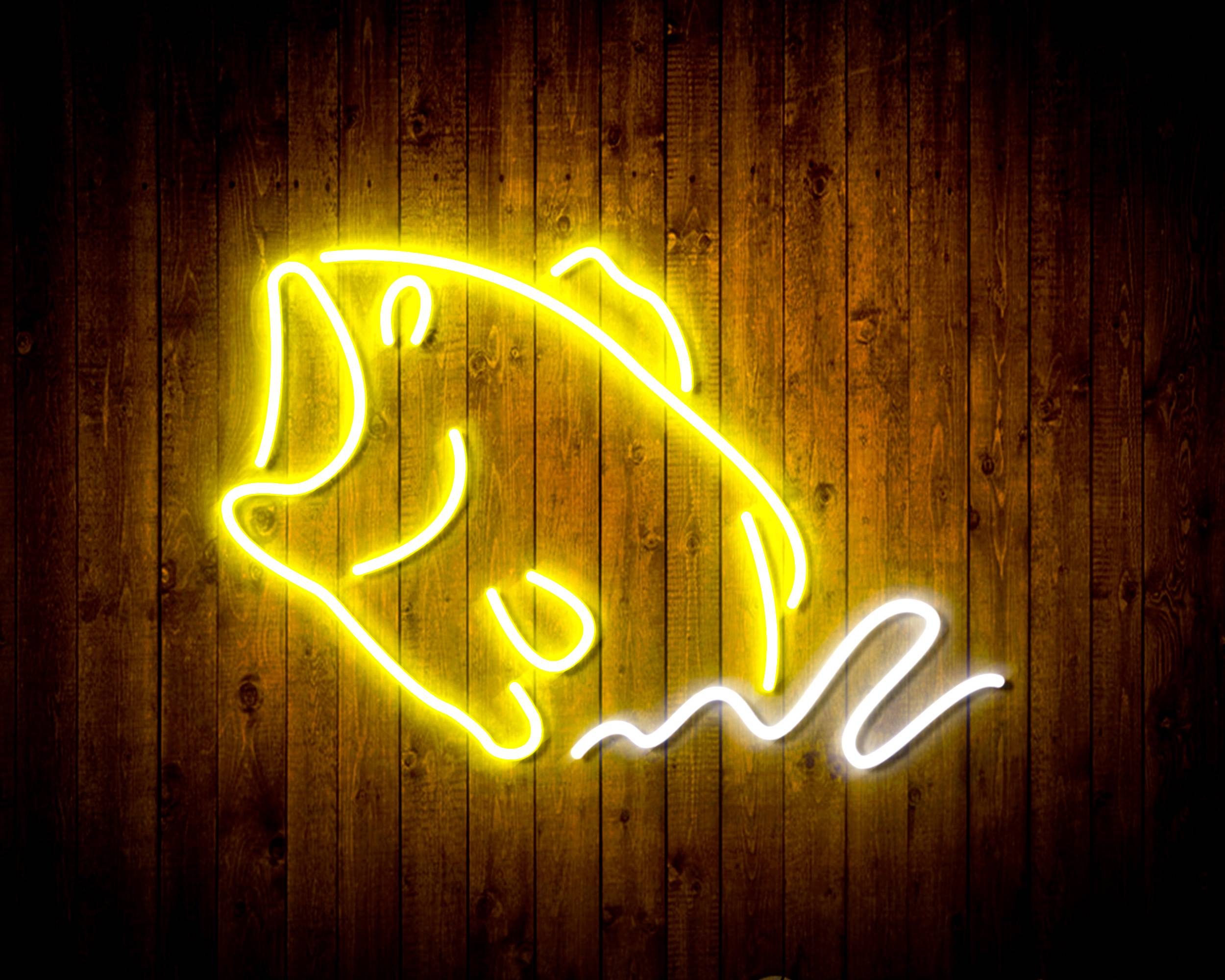 Fish for Busch Handmade LED Neon Light Sign