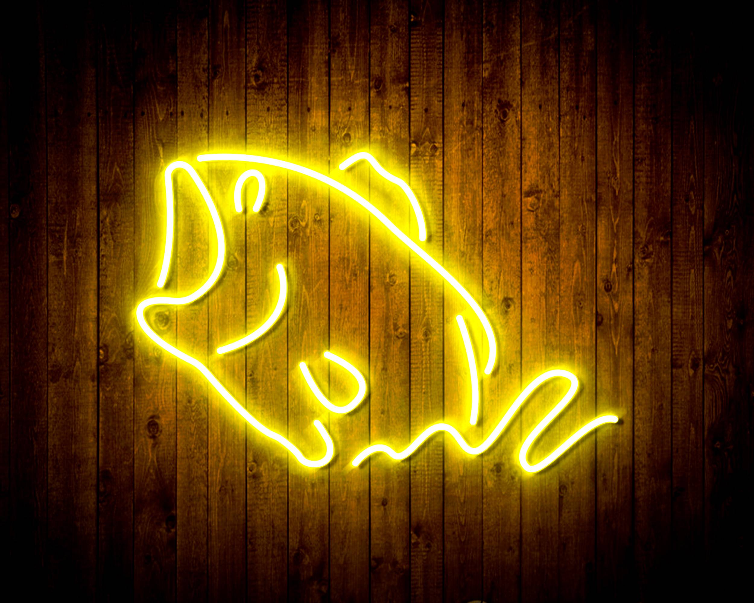 Fish for Busch Handmade LED Neon Light Sign