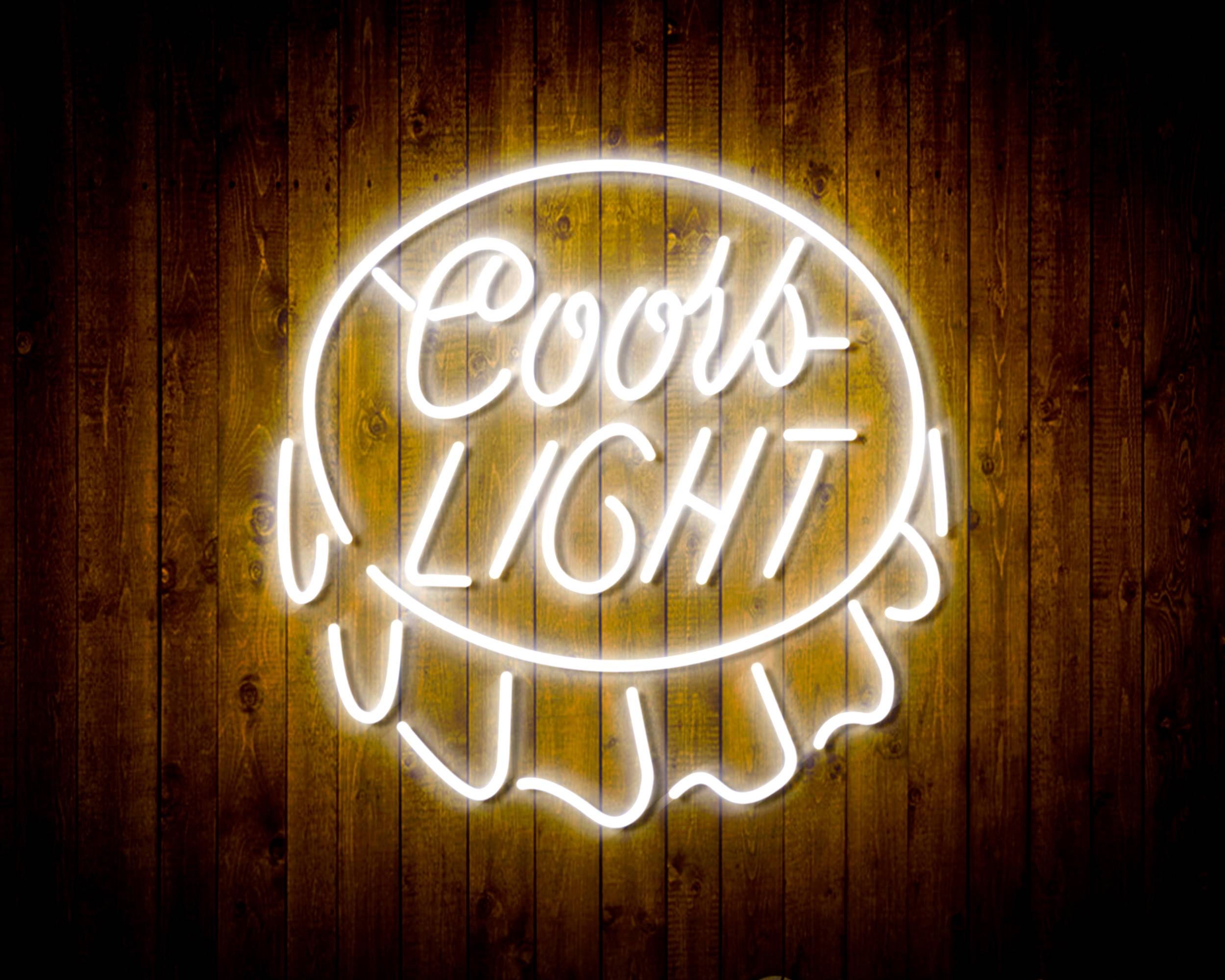 CoorsLight4手作りLEDネオンサイン