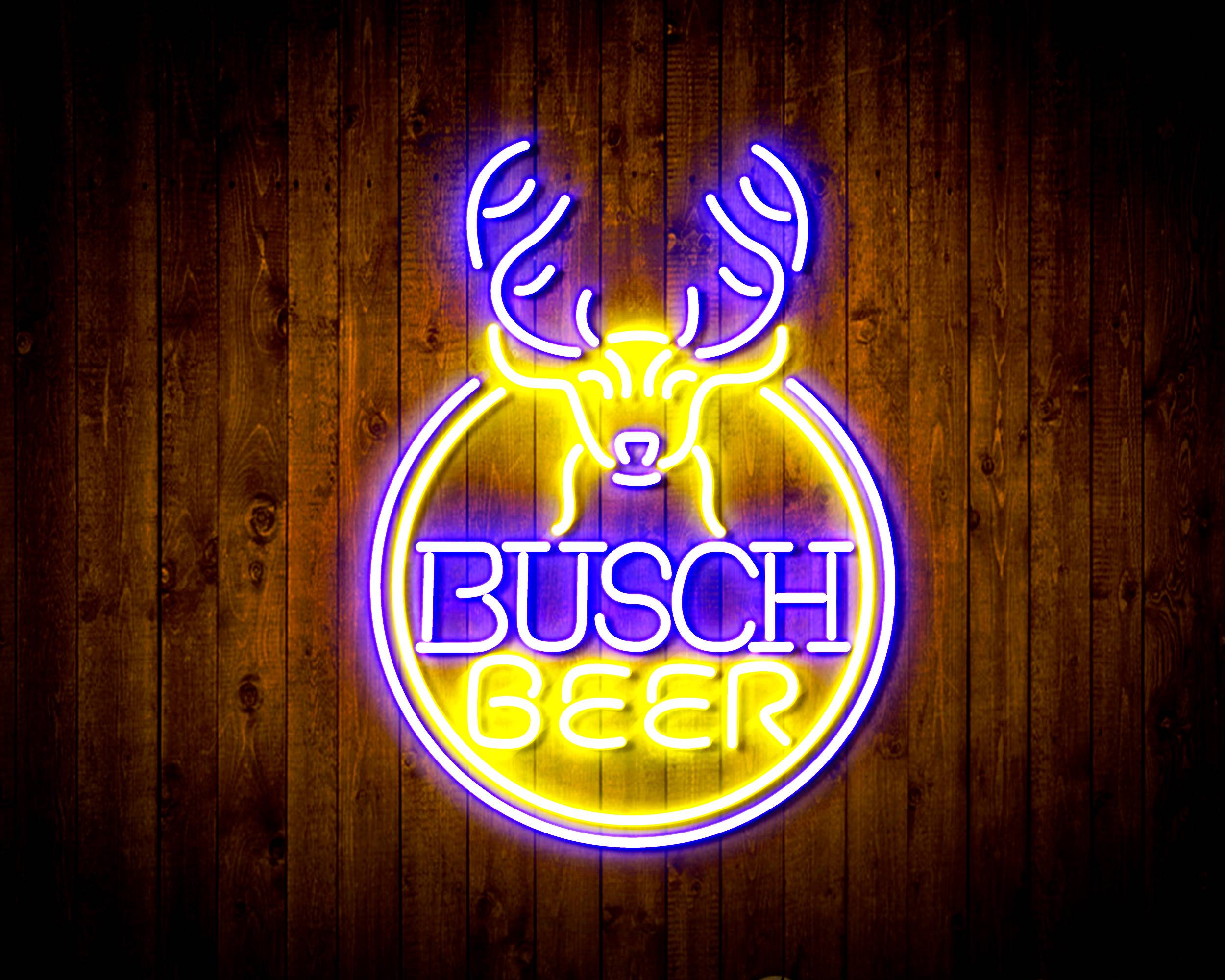 Busch Beer Deer Handmade LED Neon Light Sign