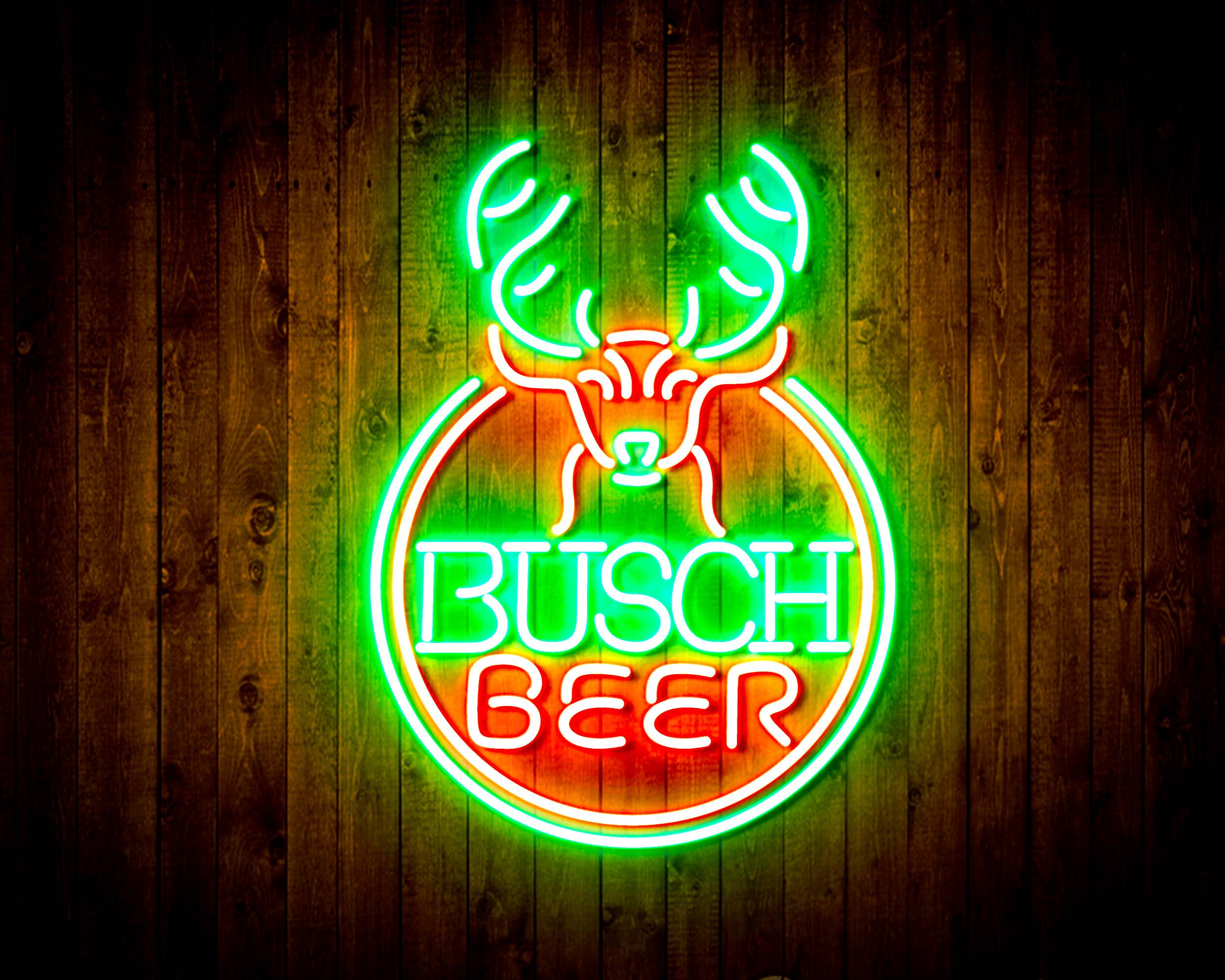 Busch Beer Deer Handmade LED Neon Light Sign