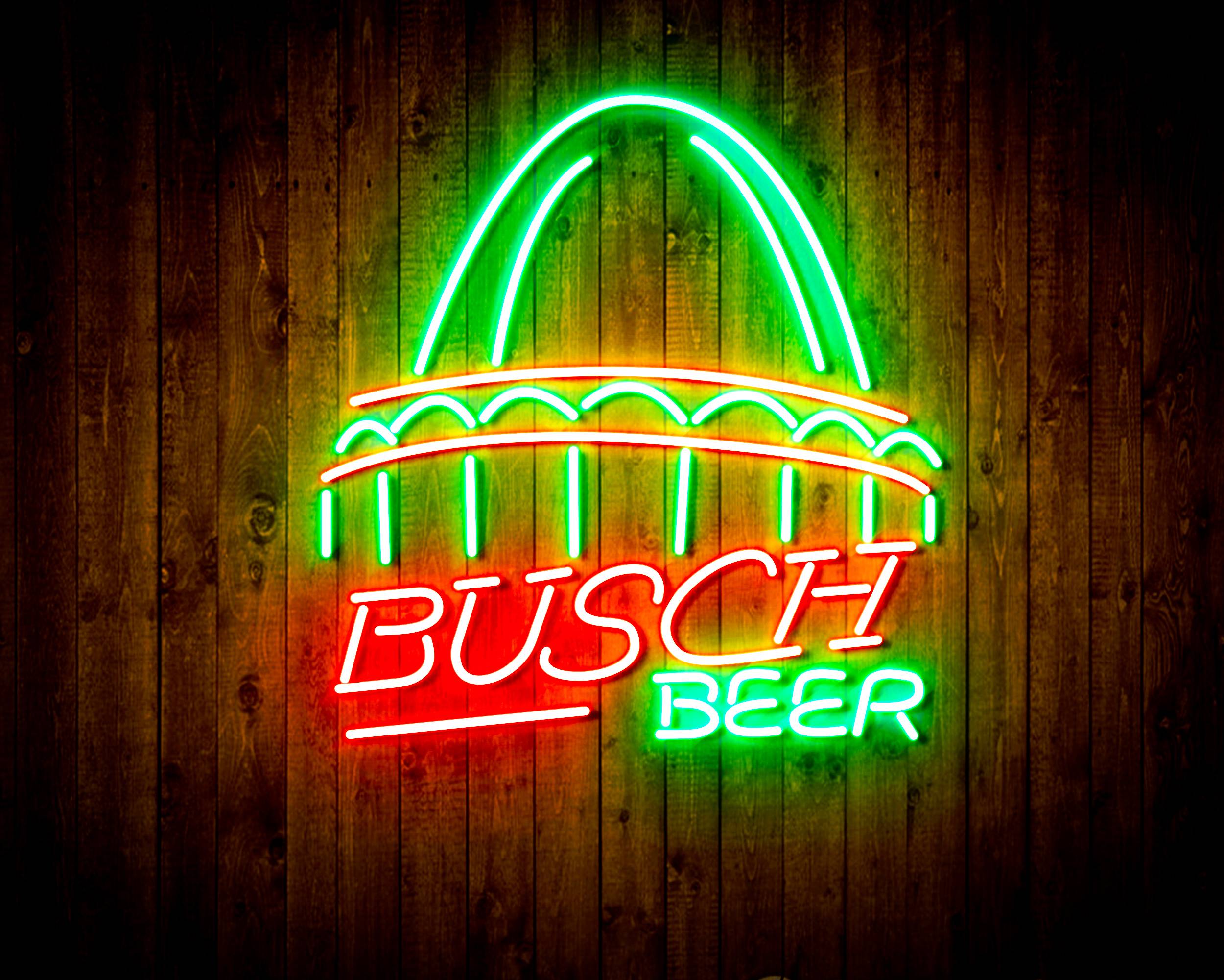 Busch Beer Circus Handmade LED Neon Light Sign