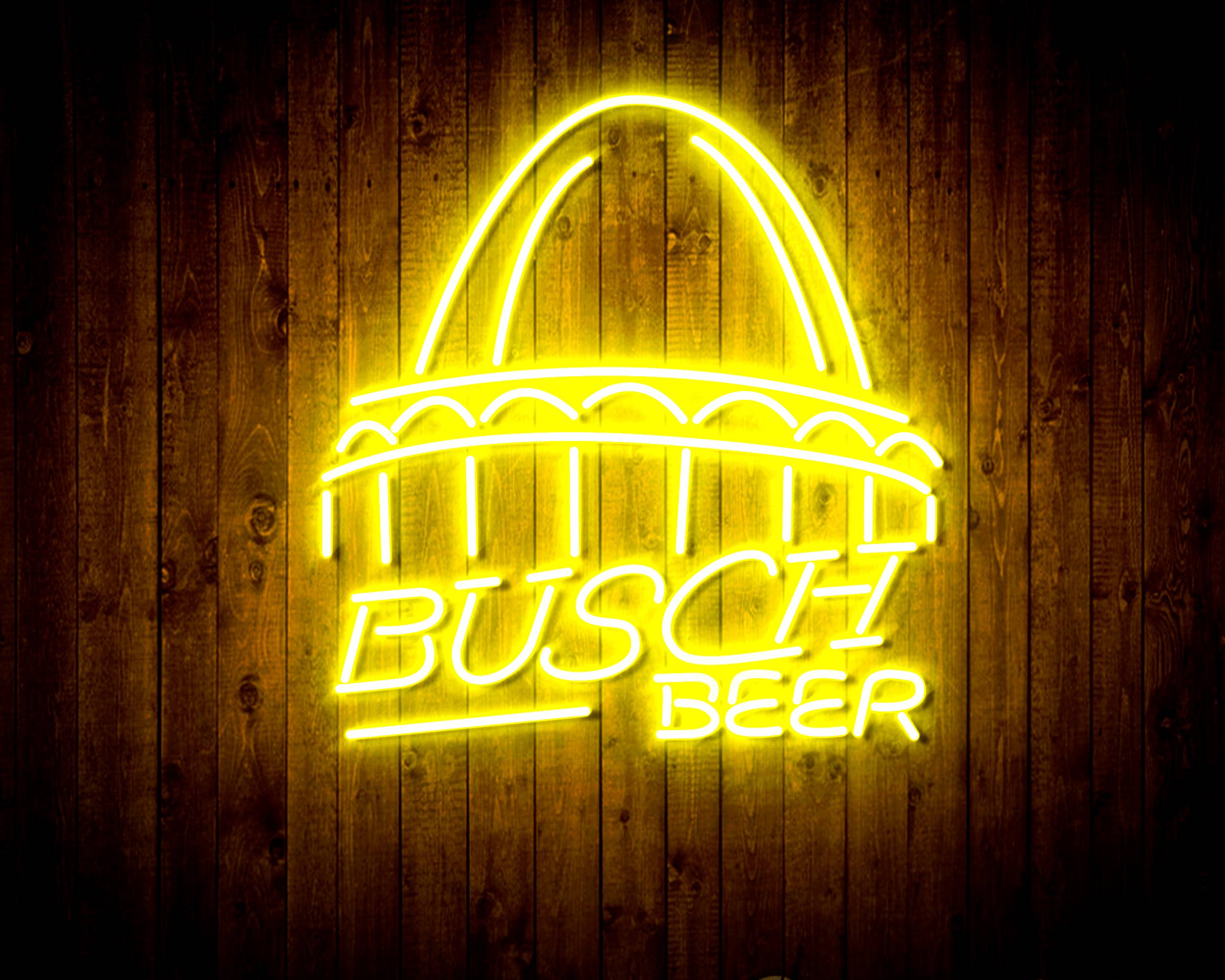 Busch Beer Circus Handmade LED Neon Light Sign