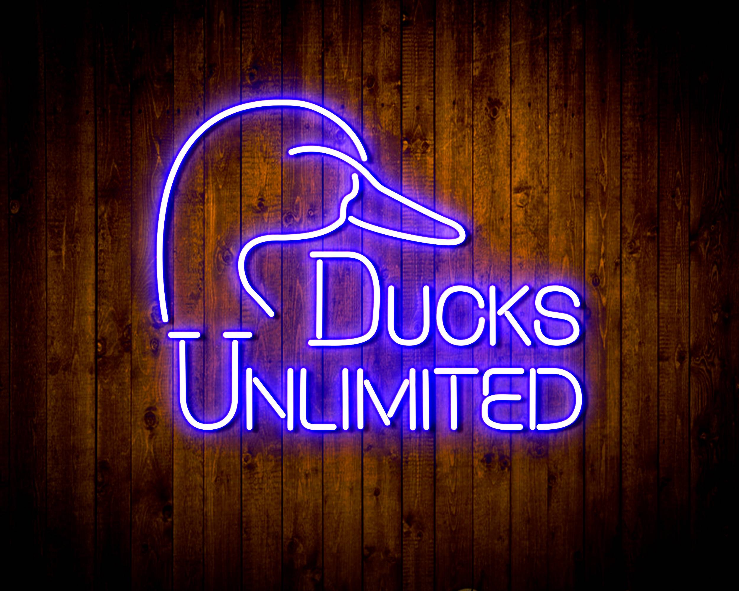 Duck Unlimited Handmade LED Neon Light Sign