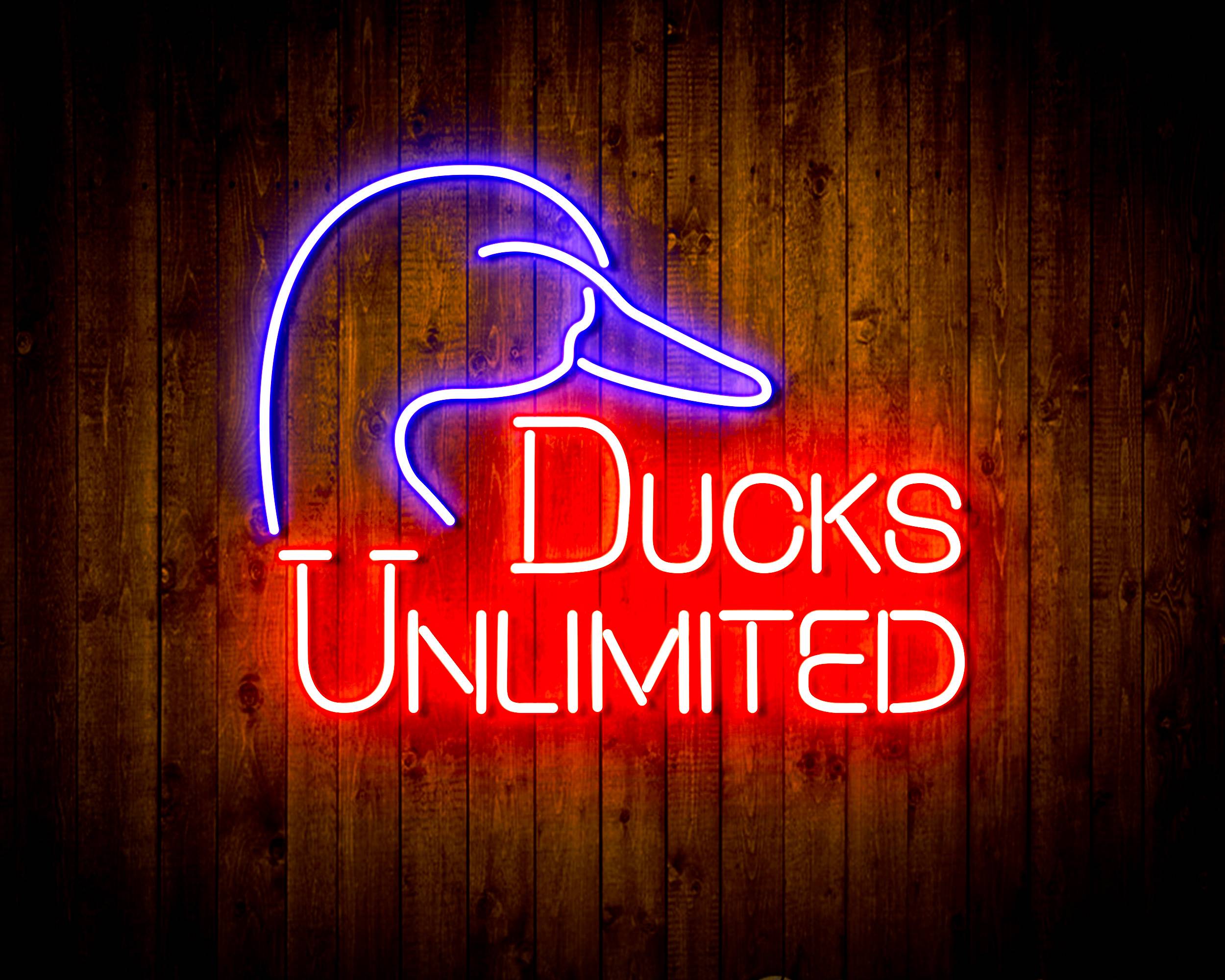 Duck Unlimited Handmade LED Neon Light Sign