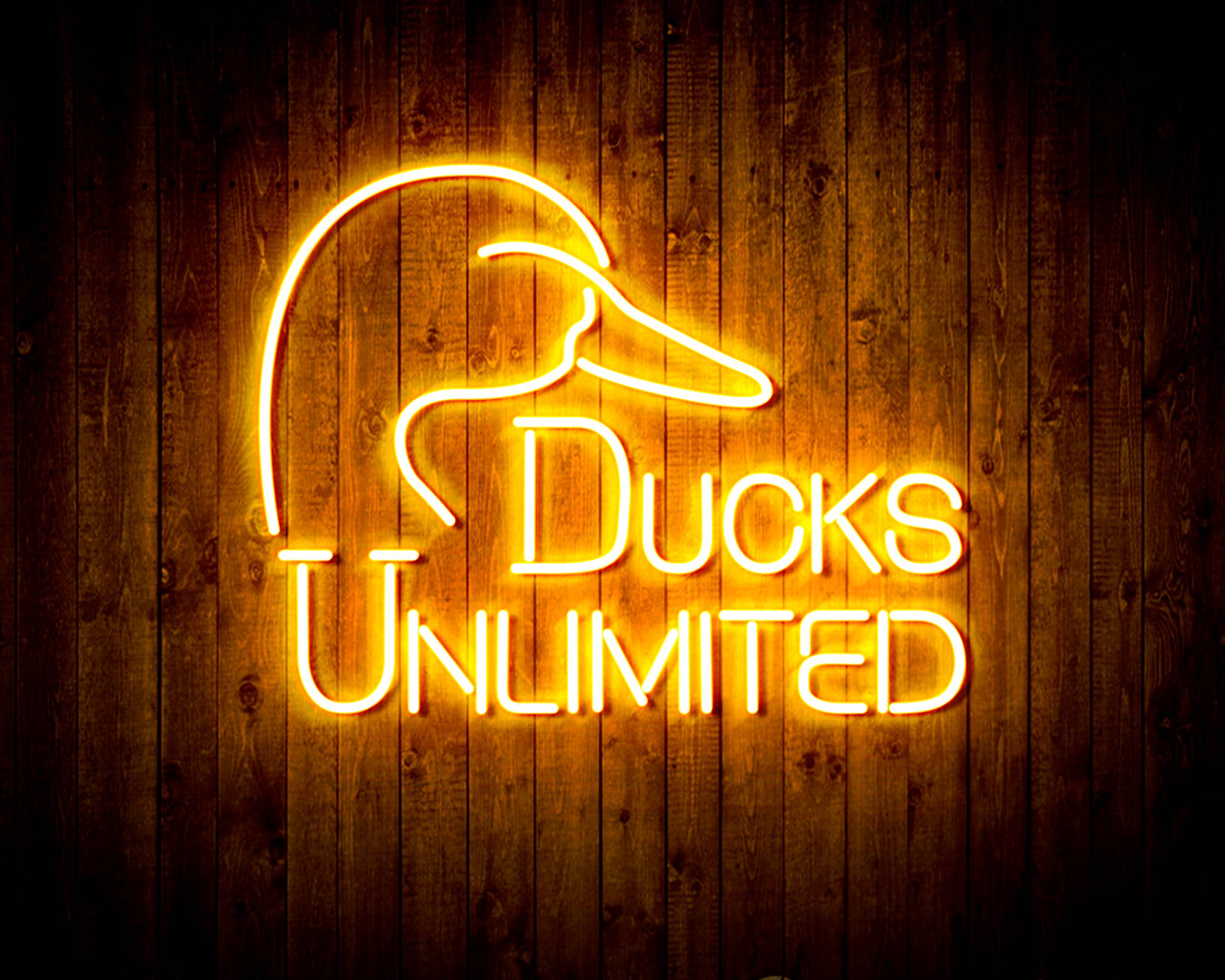 Duck Unlimited Handmade LED Neon Light Sign