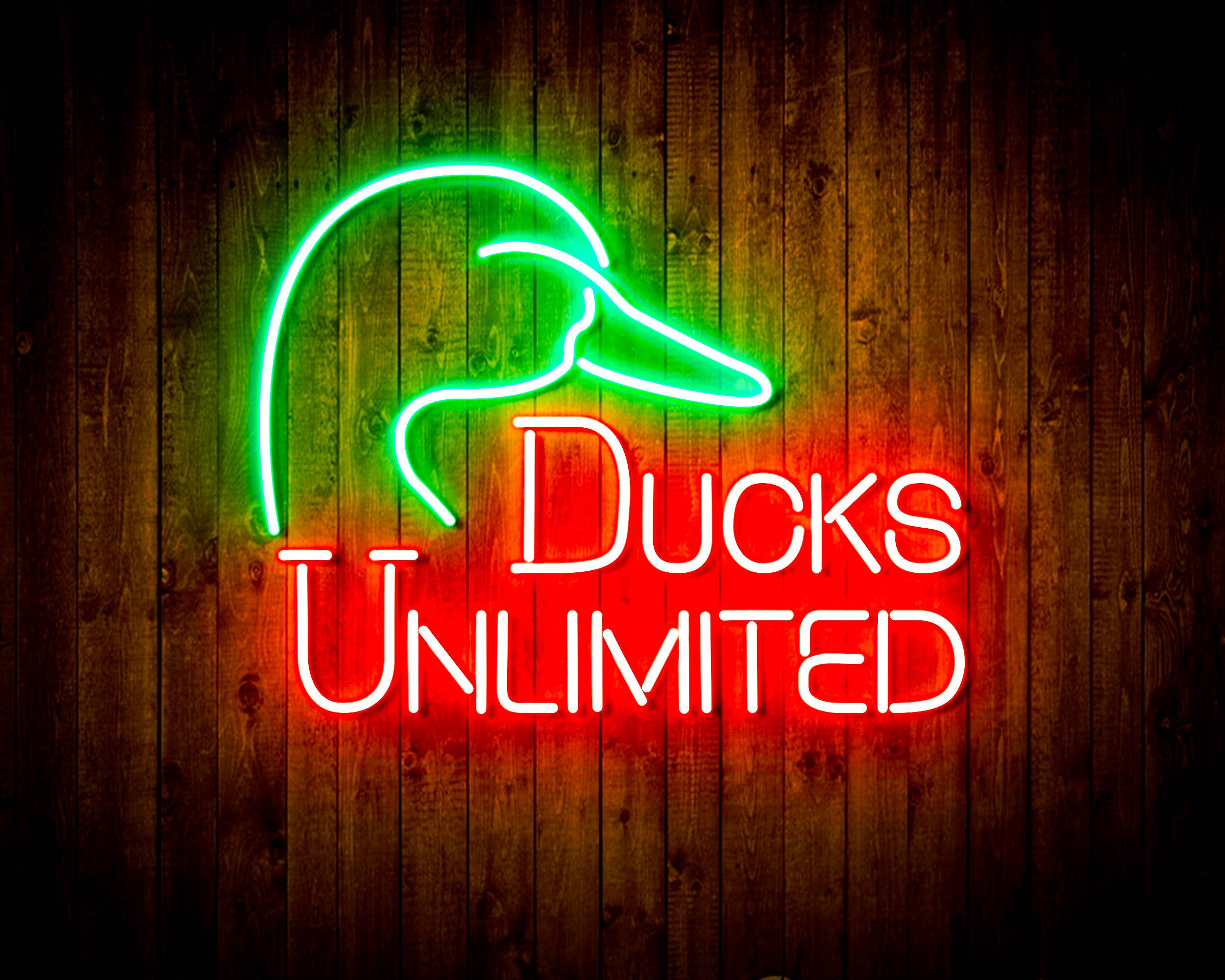 Duck Unlimited Handmade LED Neon Light Sign