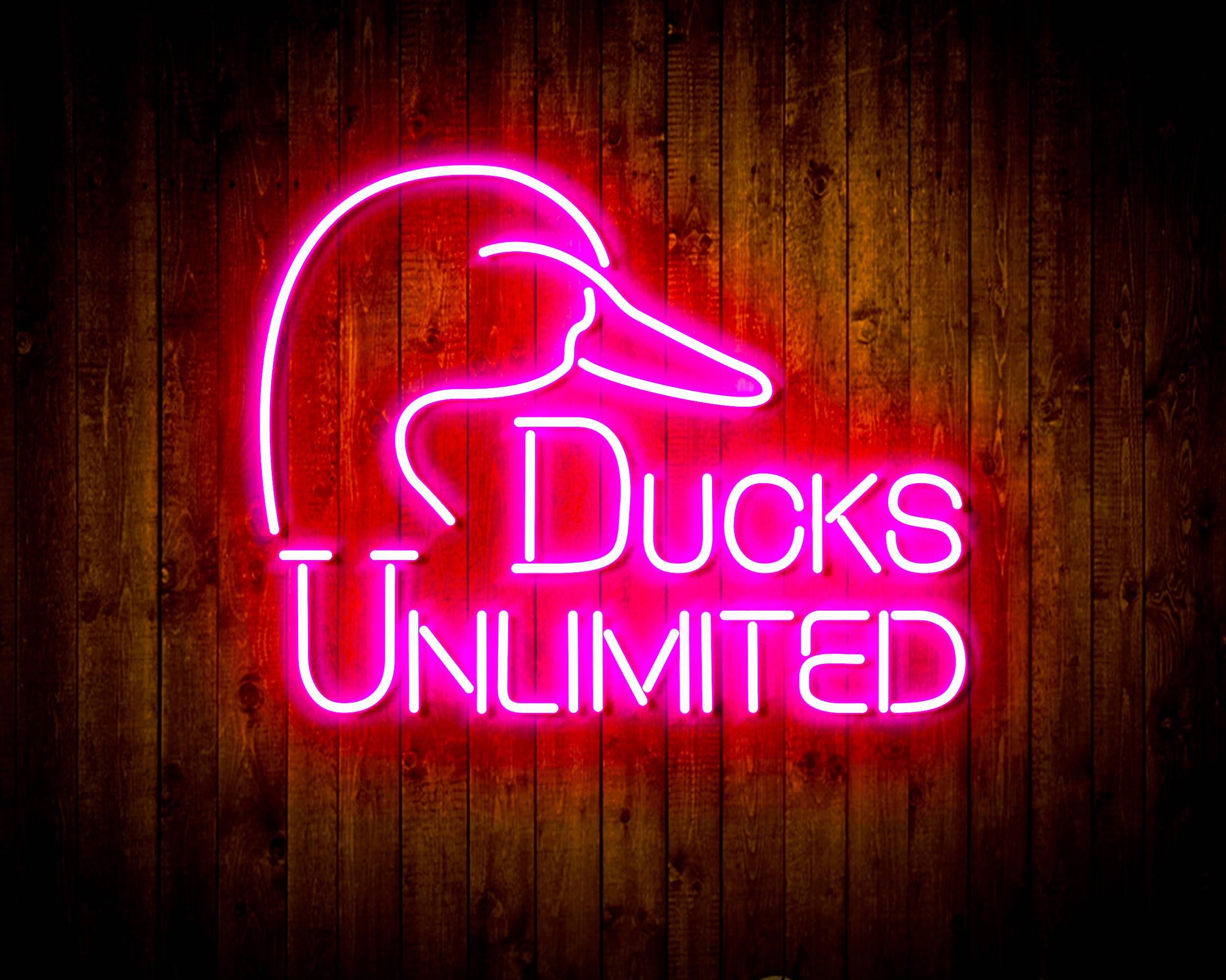 Duck Unlimited Handmade LED Neon Light Sign