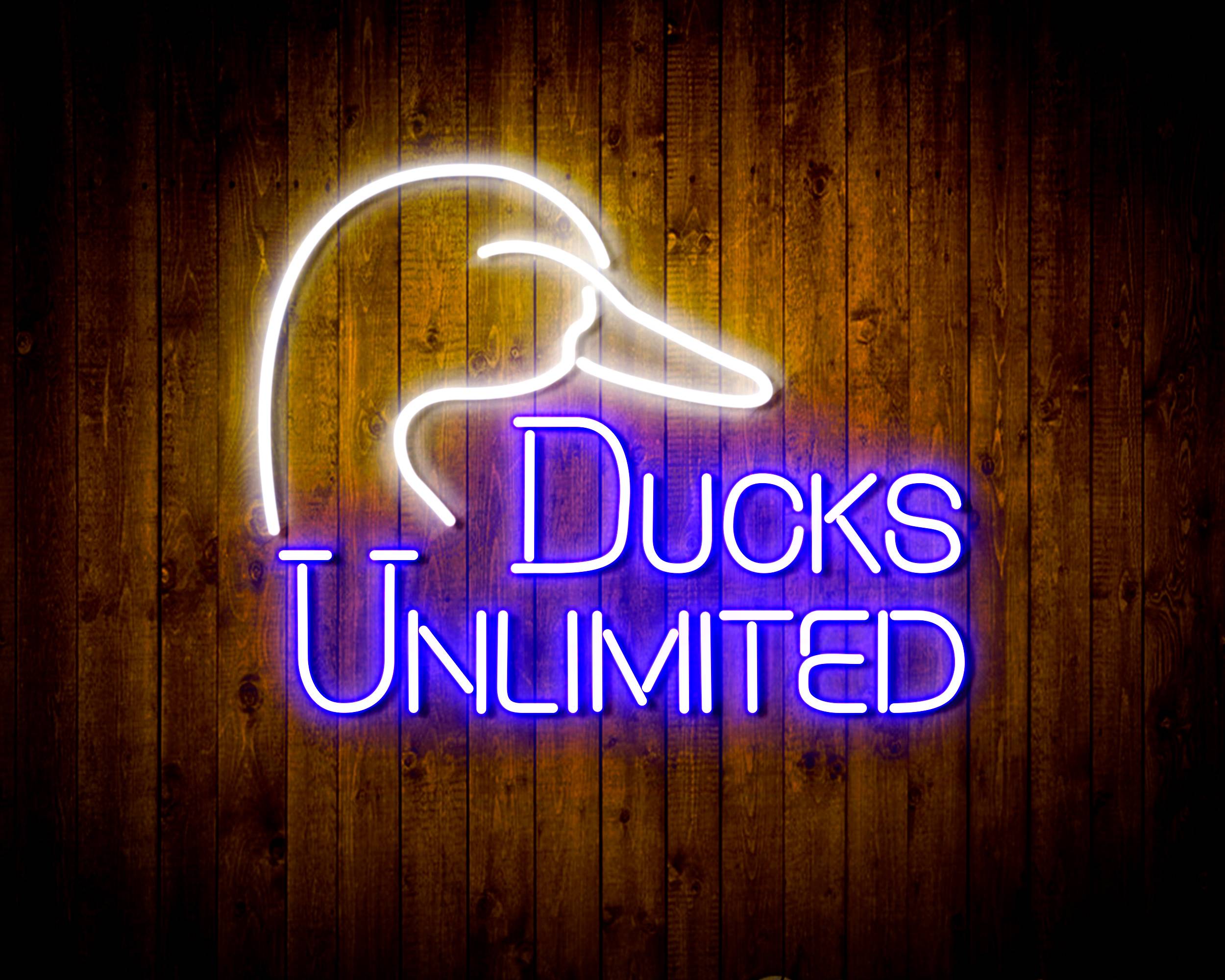 Duck Unlimited Handmade LED Neon Light Sign