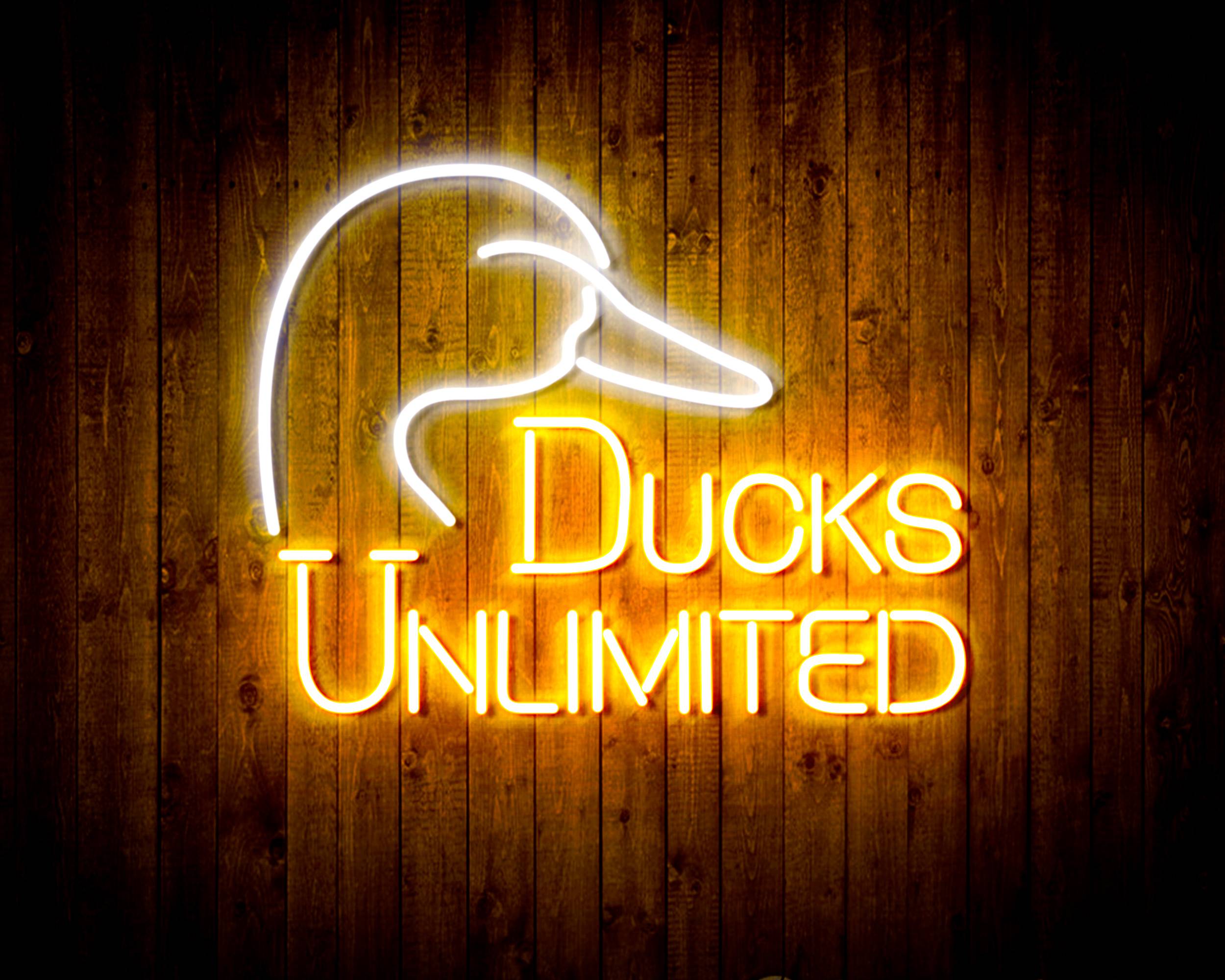 Duck Unlimited Handmade LED Neon Light Sign