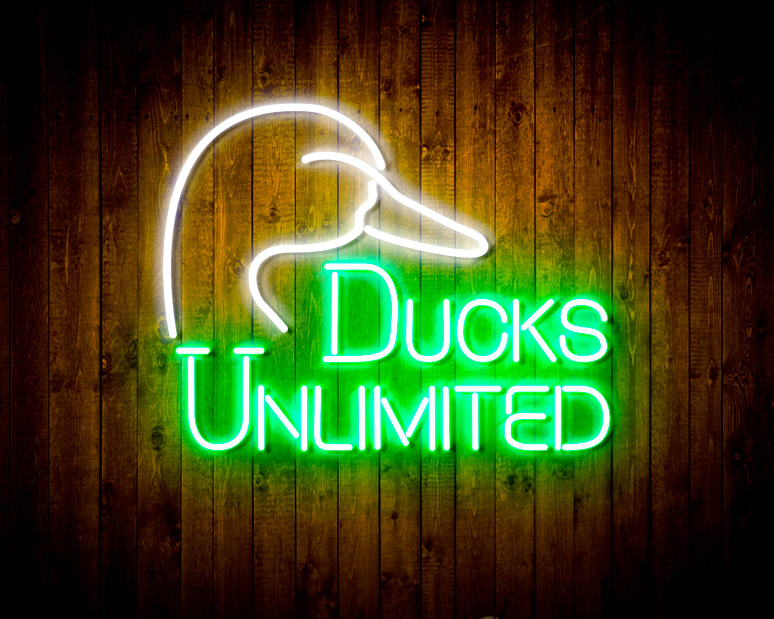 Duck Unlimited Handmade LED Neon Light Sign