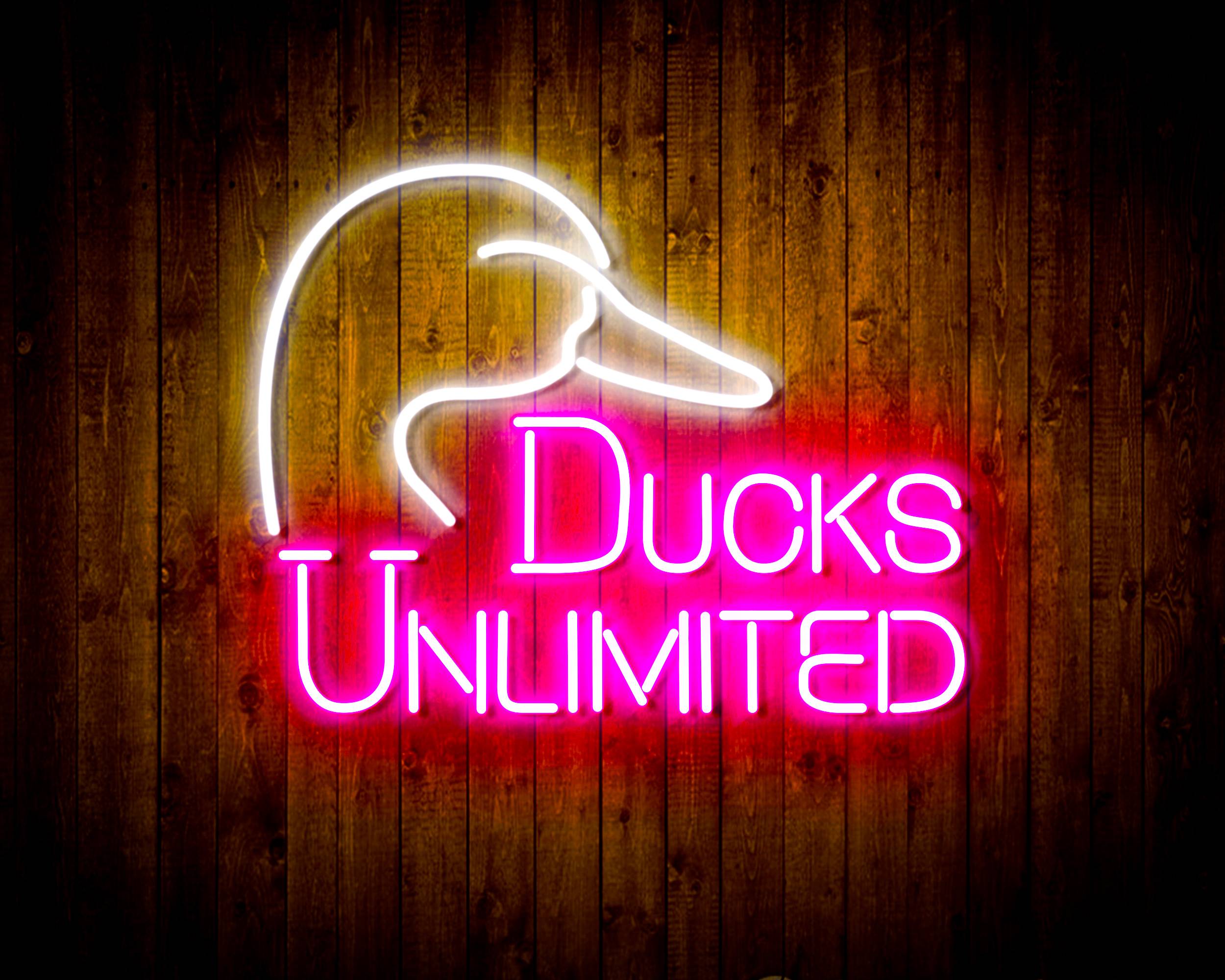 Duck Unlimited Handmade LED Neon Light Sign