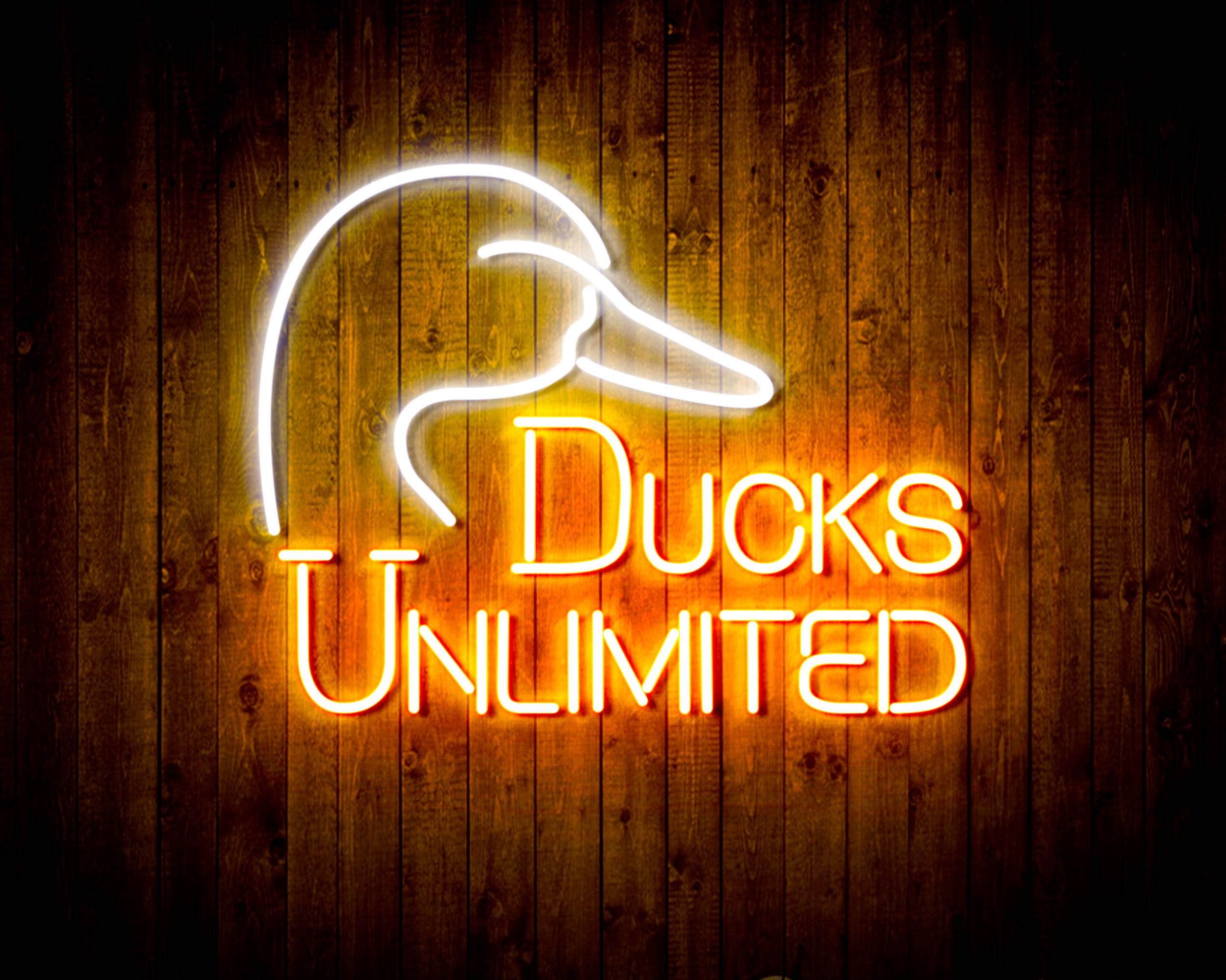 Duck Unlimited Handmade LED Neon Light Sign