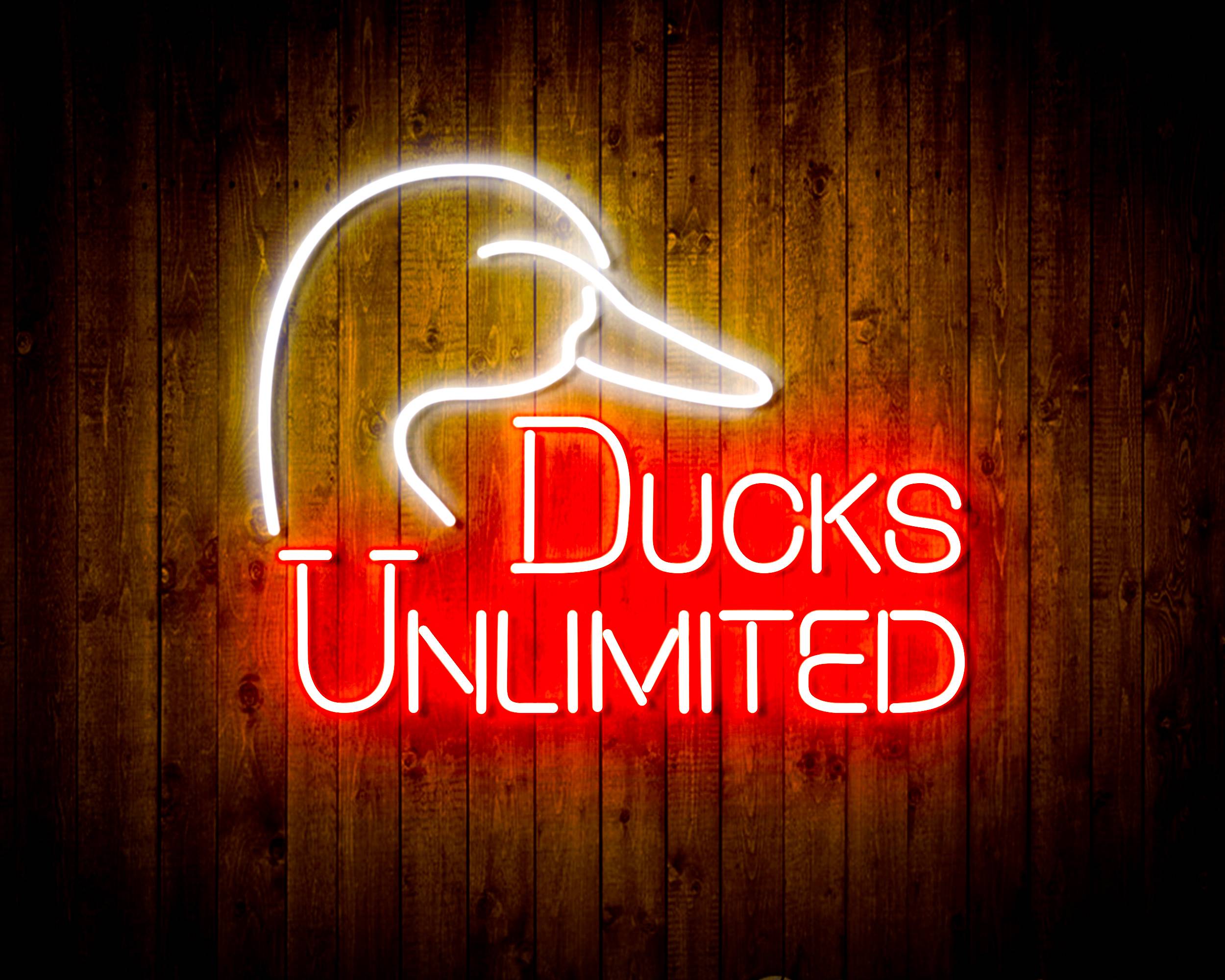 Duck Unlimited Handmade LED Neon Light Sign