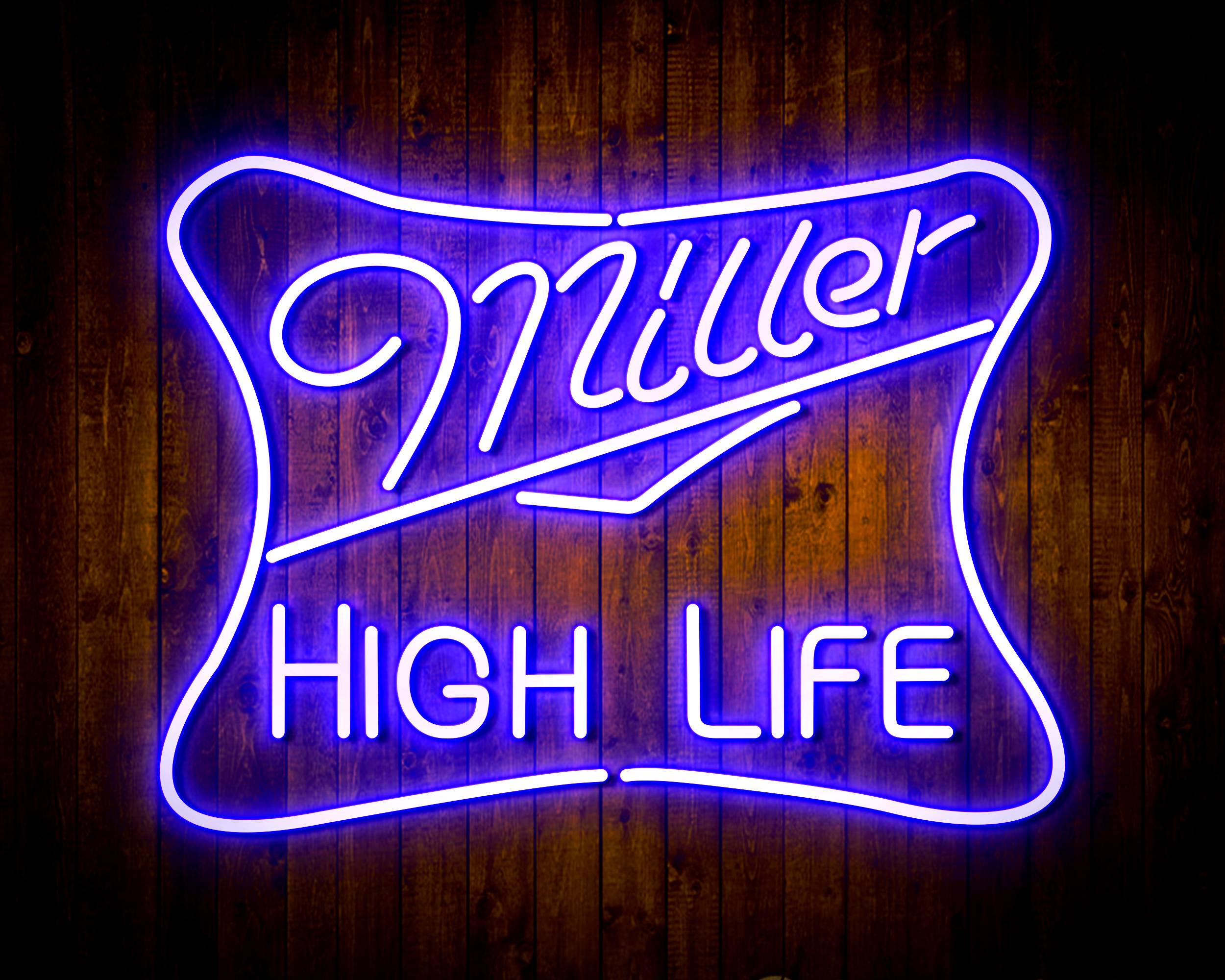 Miller High Life Handmade LED Neon Light Sign