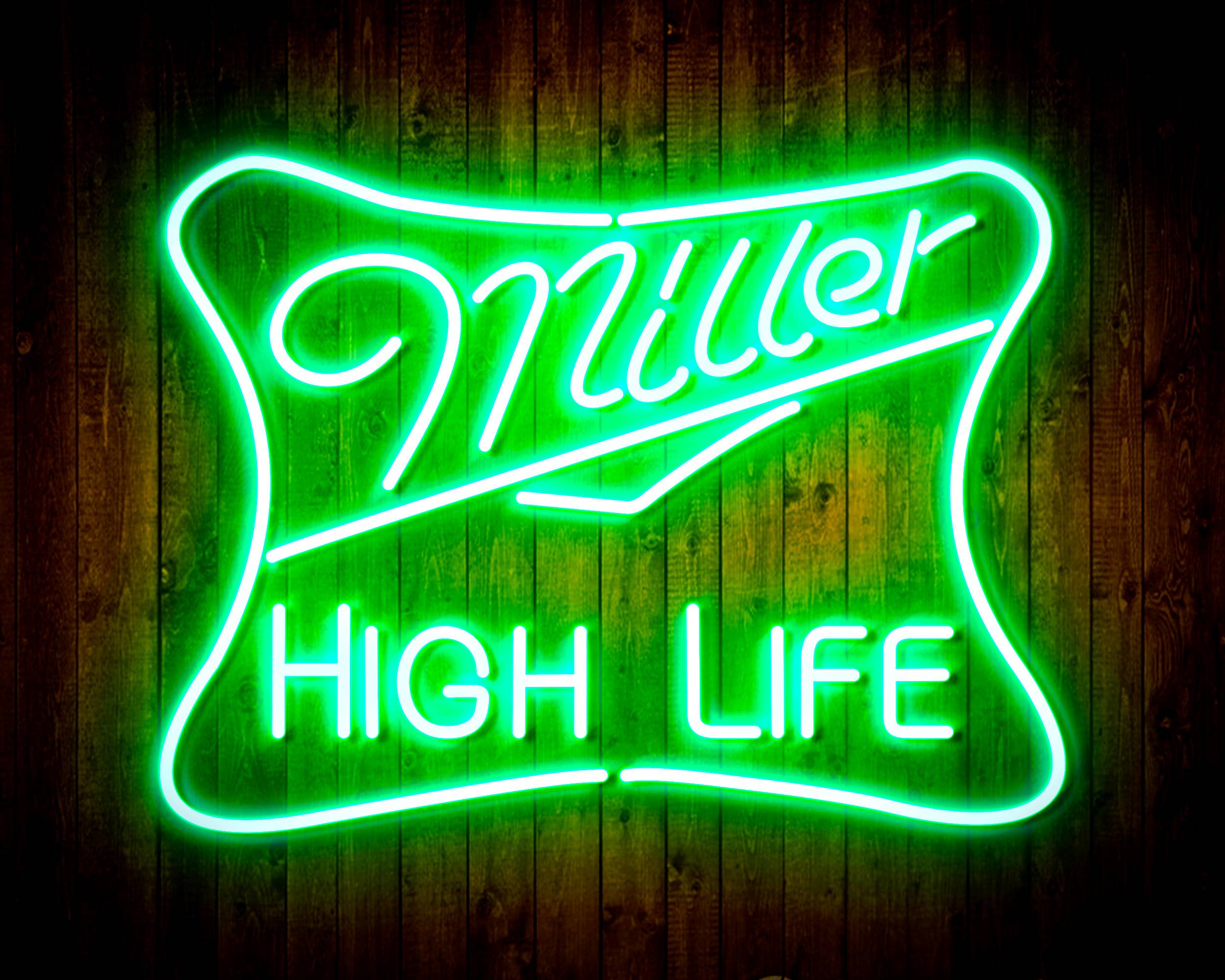 Miller High Life Handmade LED Neon Light Sign
