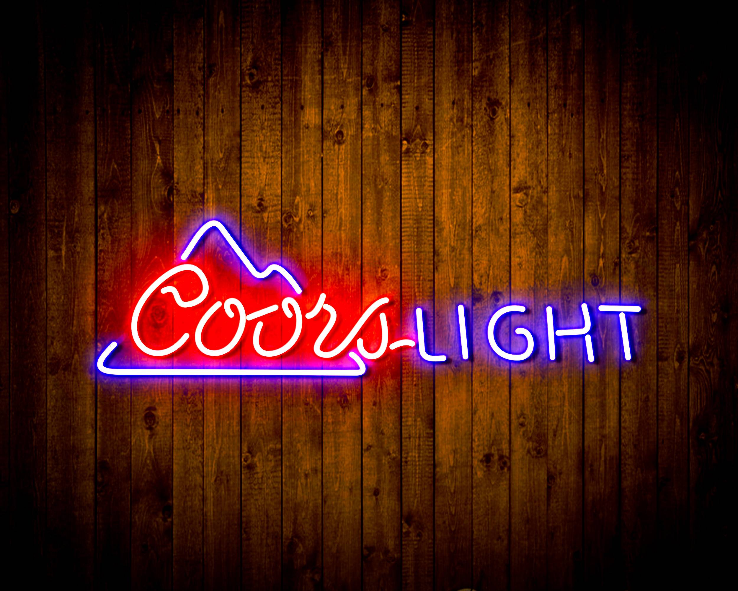 Coors Light 6 Handmade LED Neon Light Sign