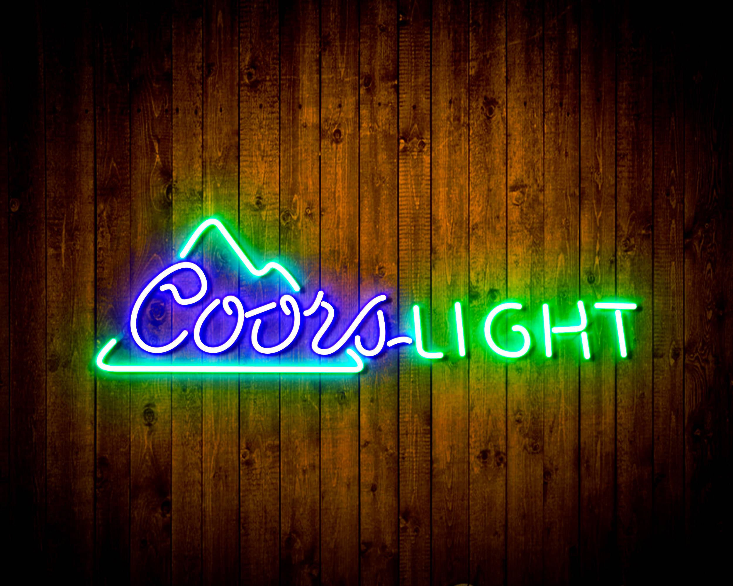 Coors Light 6 Handmade LED Neon Light Sign