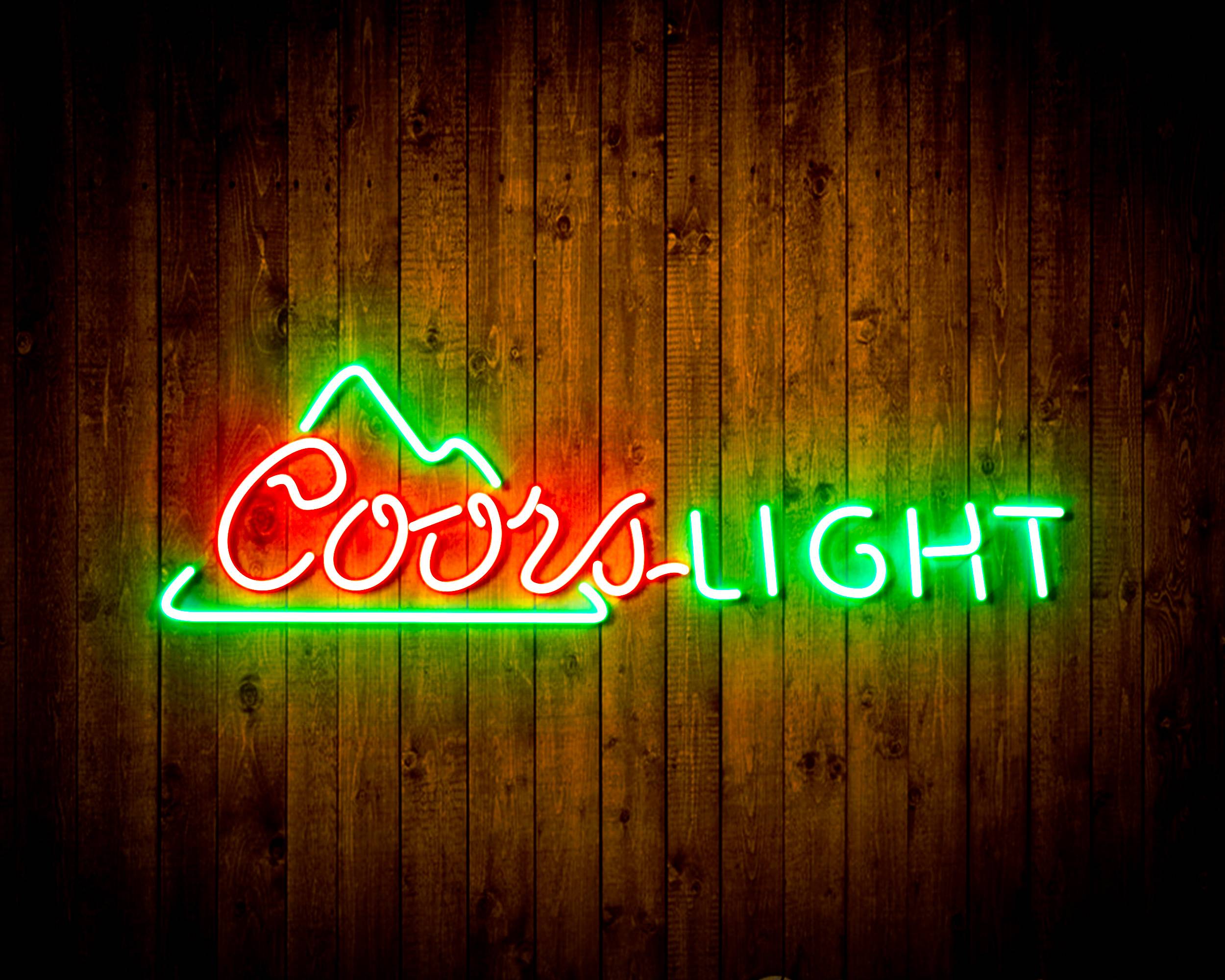 Coors Light 6 Handmade LED Neon Light Sign