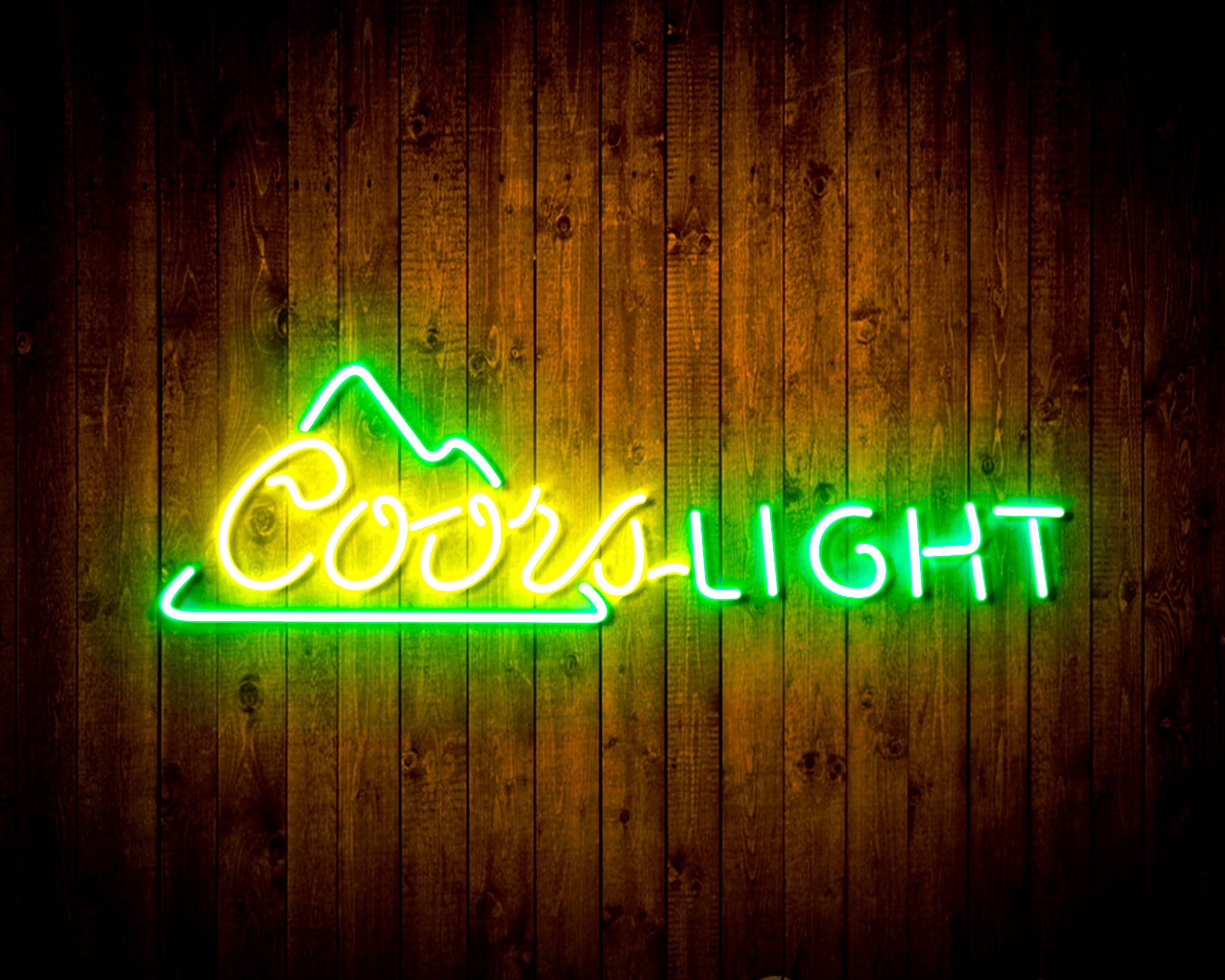 Coors Light 6 Handmade LED Neon Light Sign