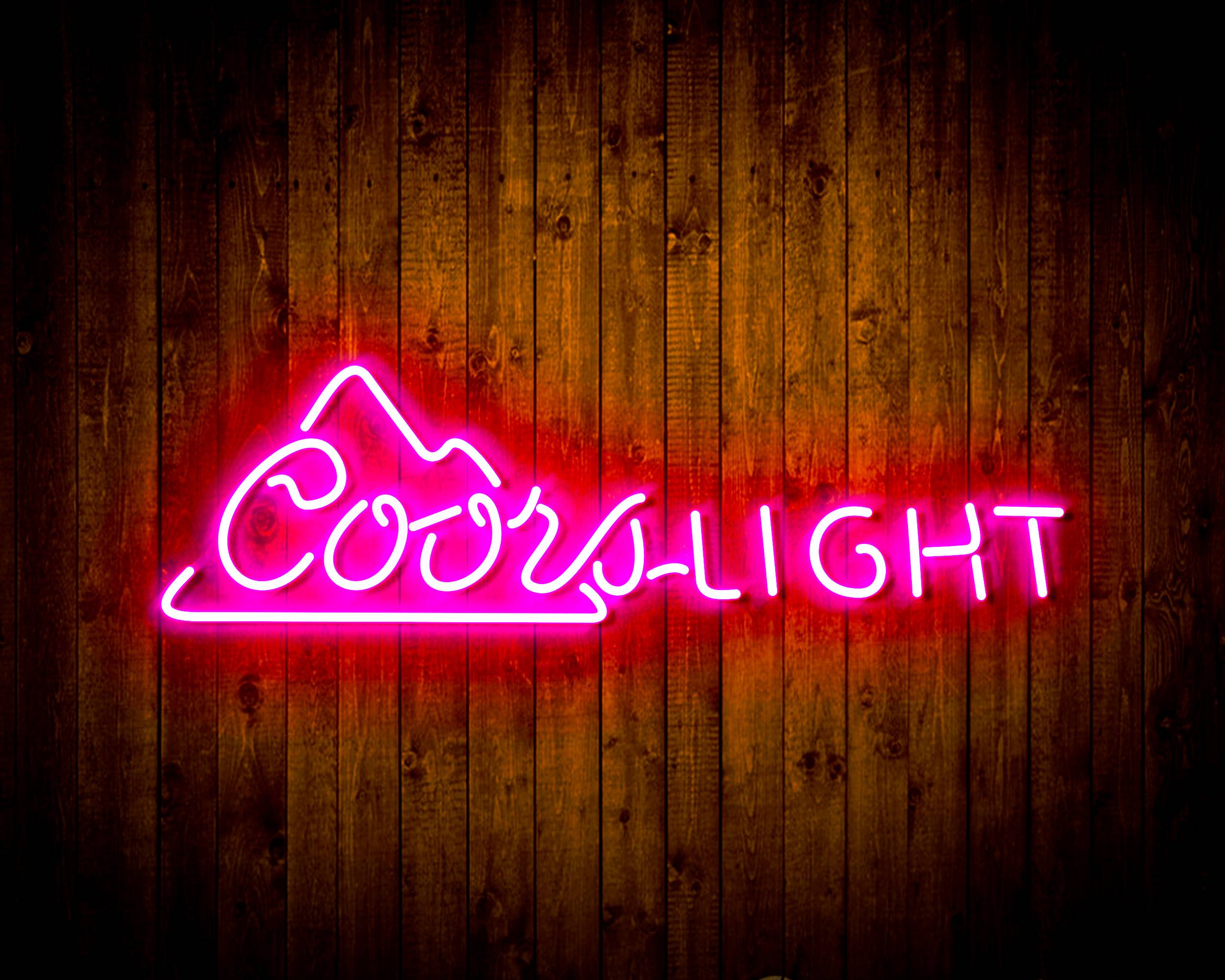 CoorsLight6手作りLEDネオンサイン