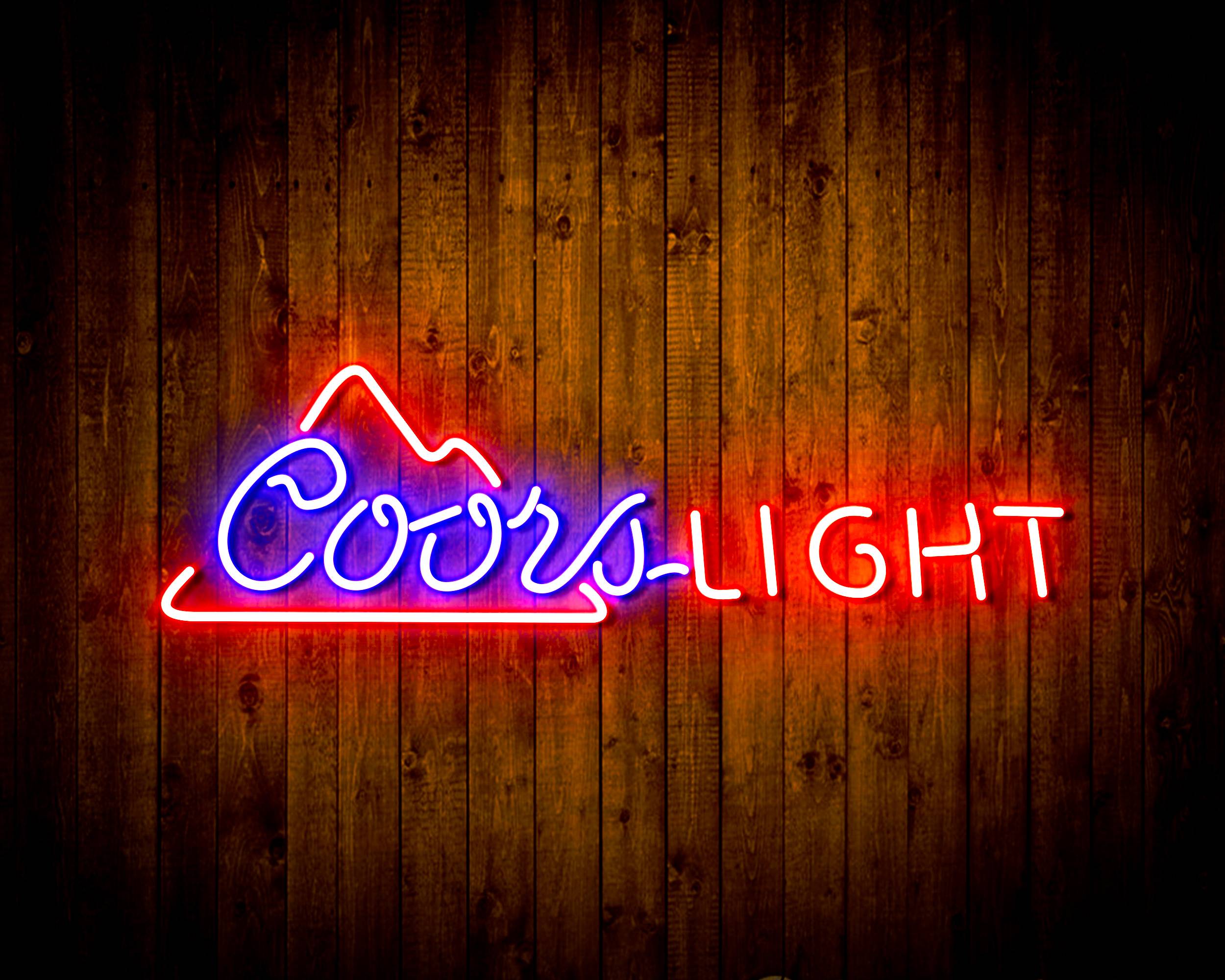 Coors Light 6 Handmade LED Neon Light Sign