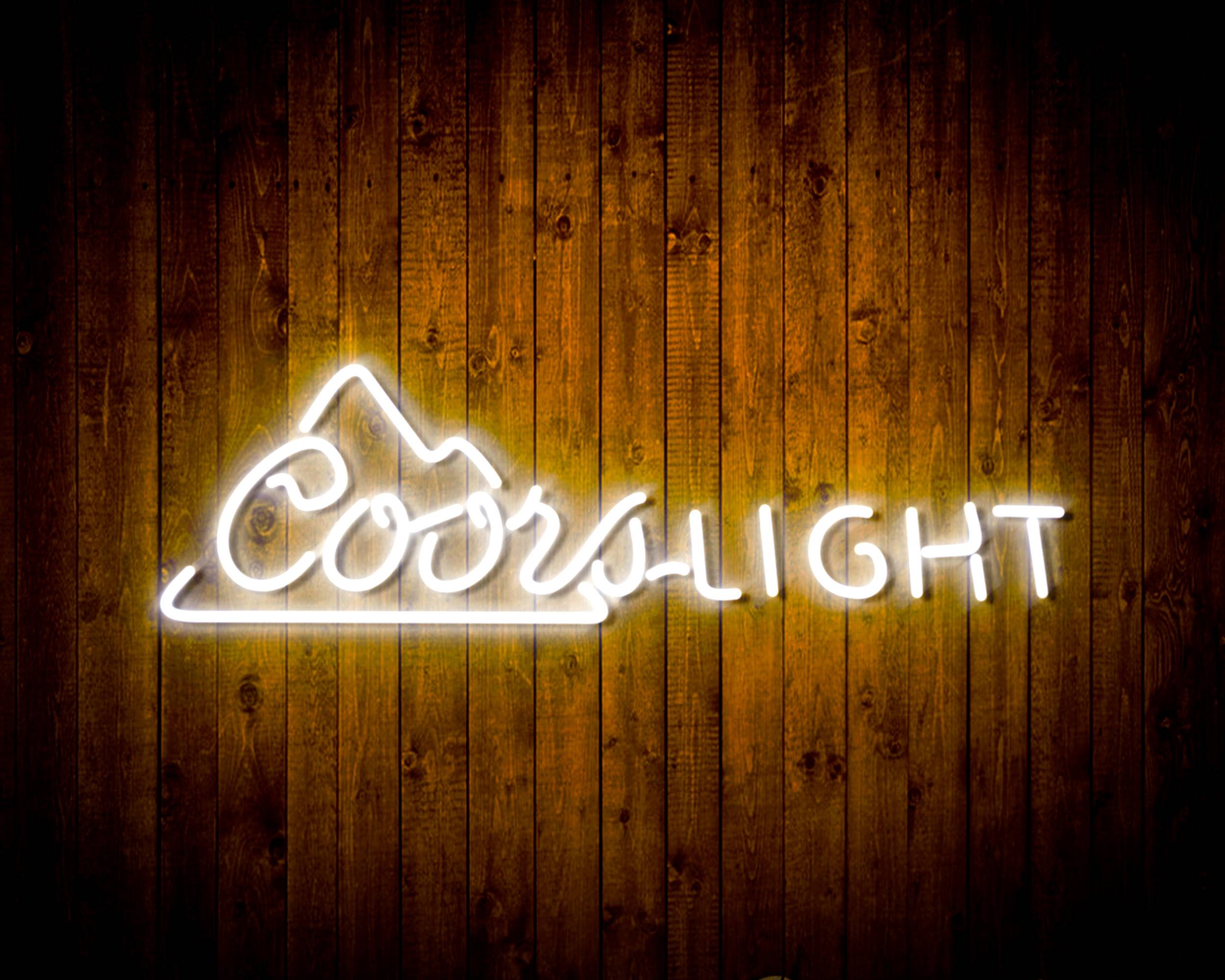 Coors Light 6 Handmade LED Neon Light Sign