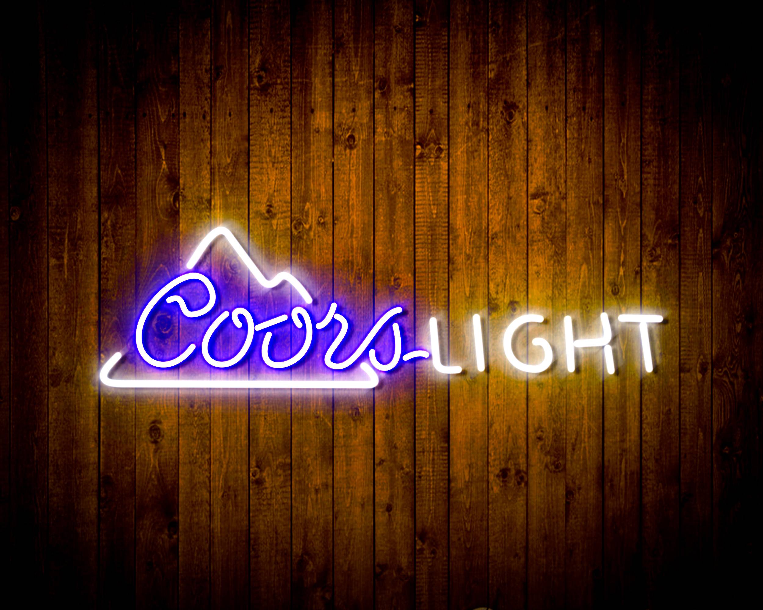 Coors Light 6 Handmade LED Neon Light Sign