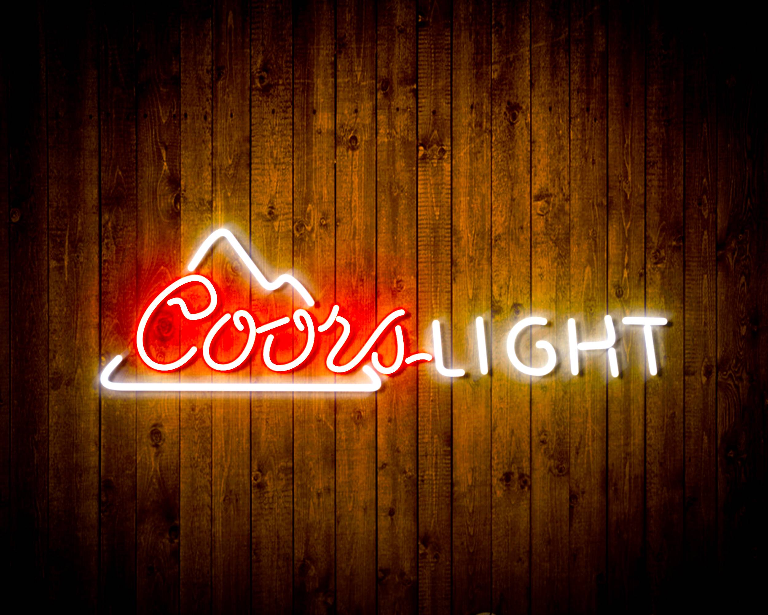 Coors Light 6 Handmade LED Neon Light Sign