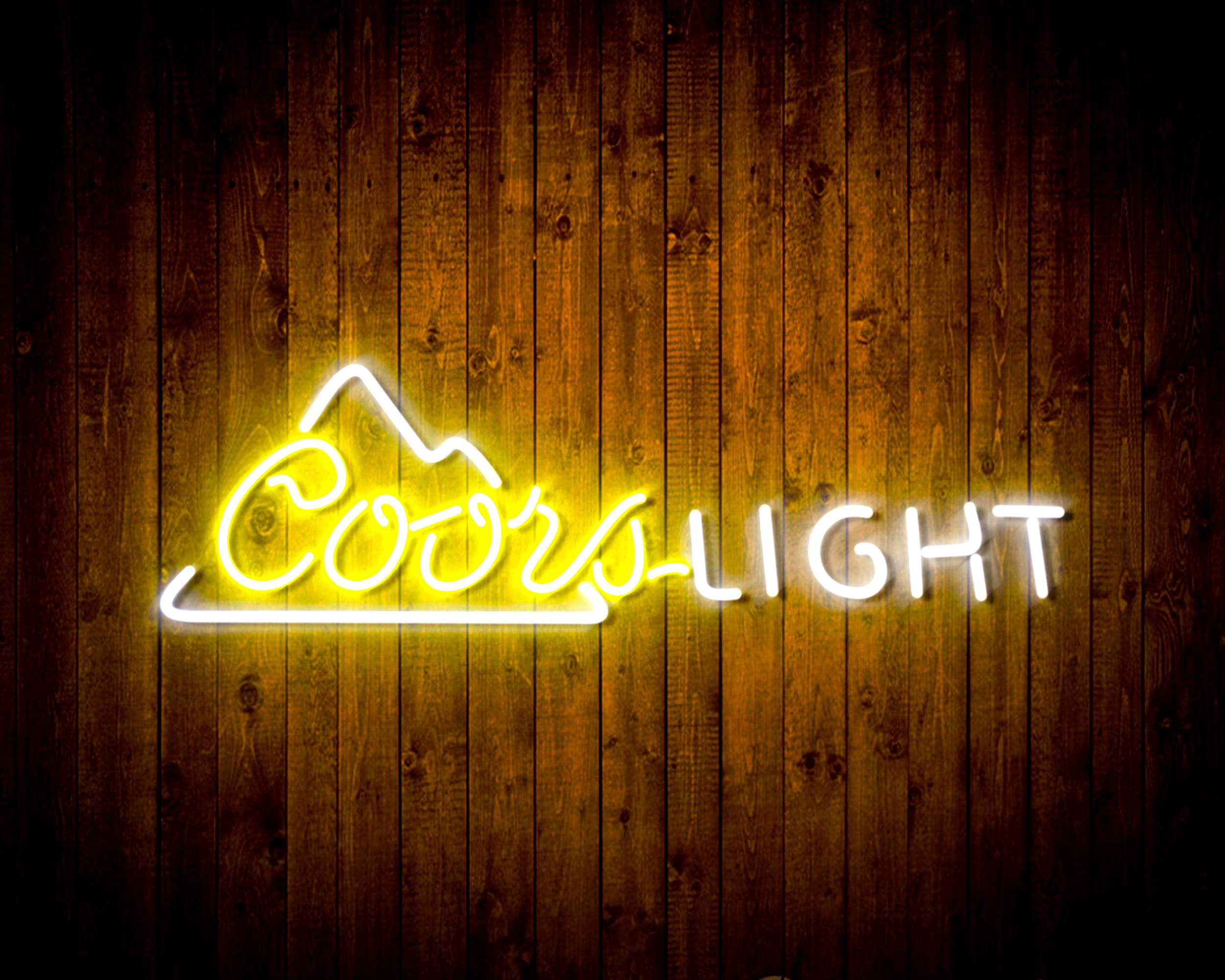 Coors Light 6 Handmade LED Neon Light Sign