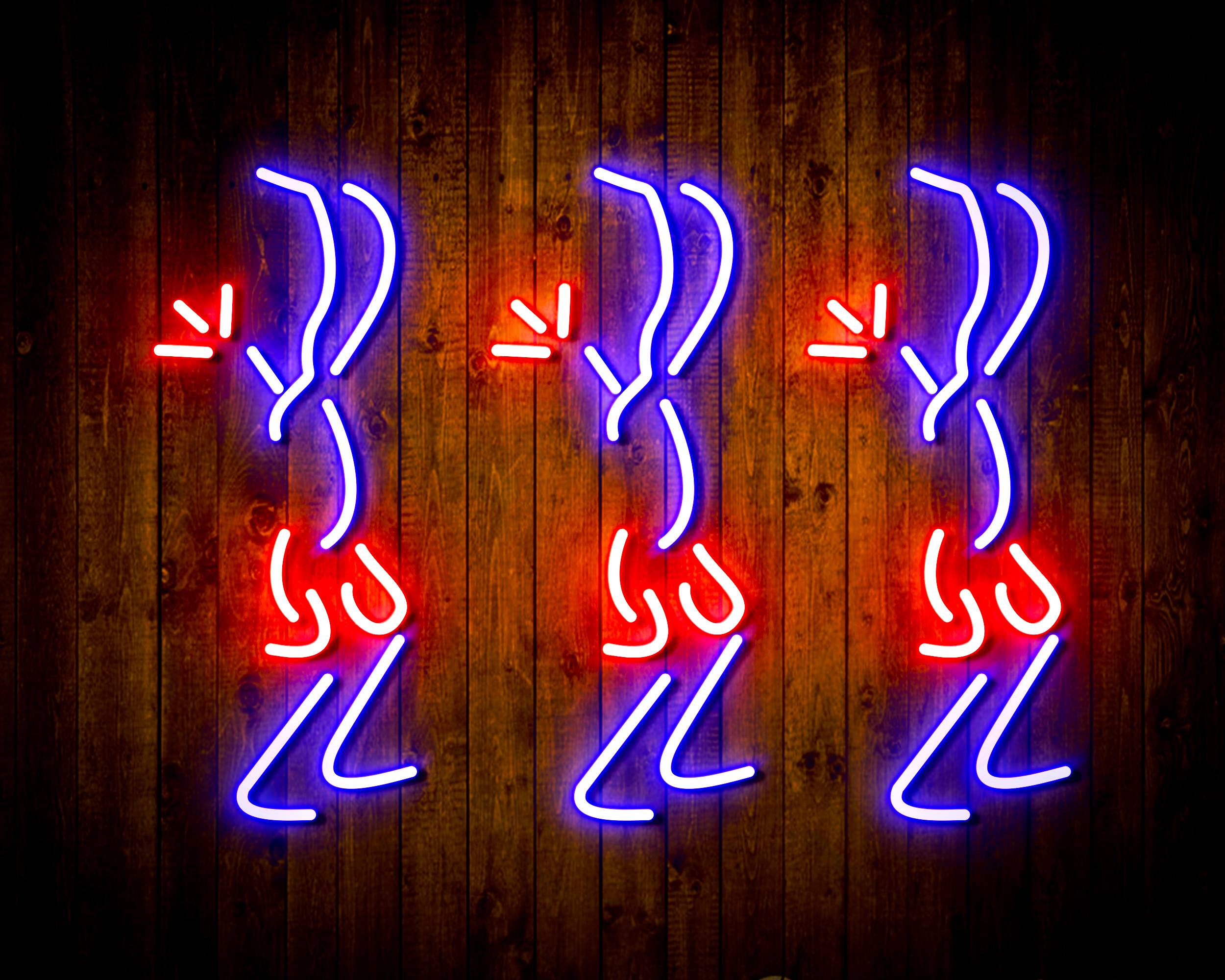 Dancers for Crown Royal Handmade LED Neon Light Sign