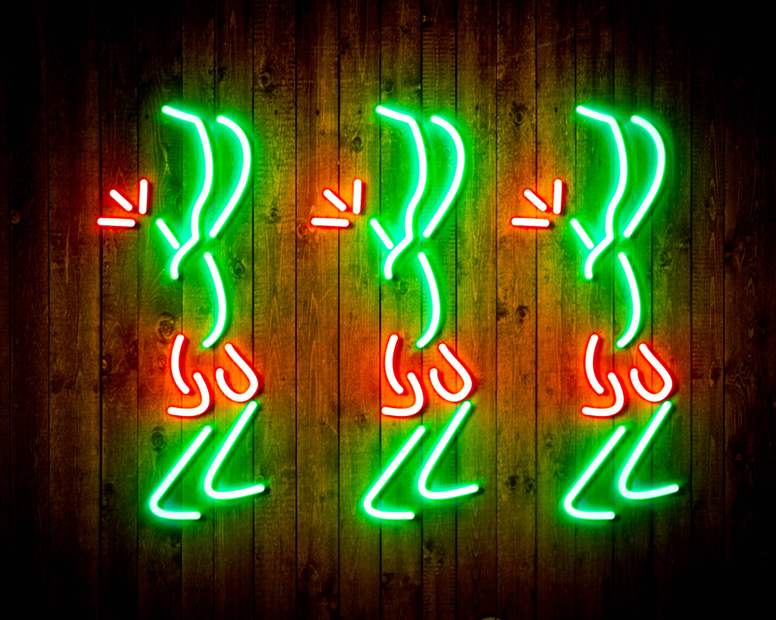 Dancers for Crown Royal Handmade LED Neon Light Sign