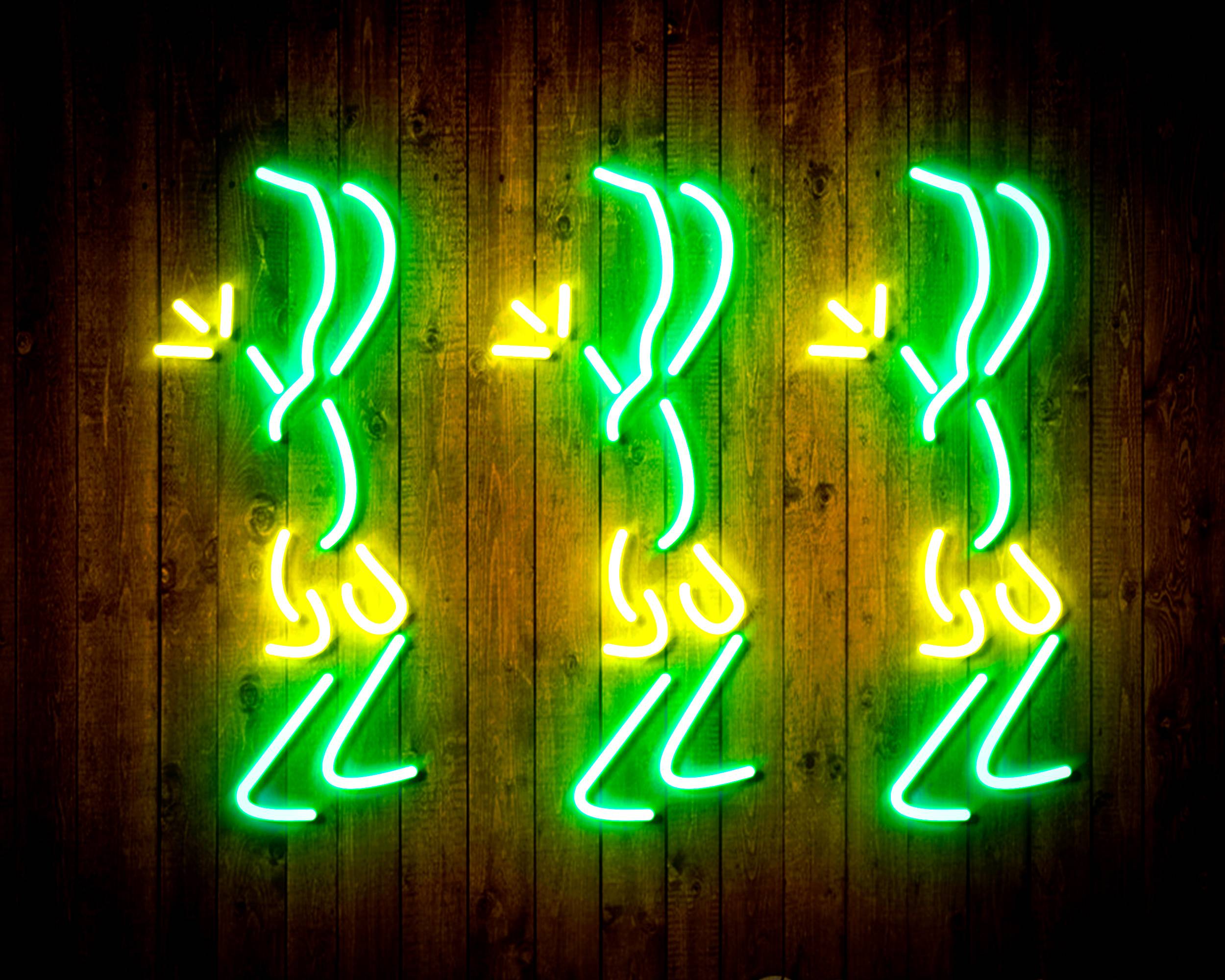 Dancers for Crown Royal Handmade LED Neon Light Sign