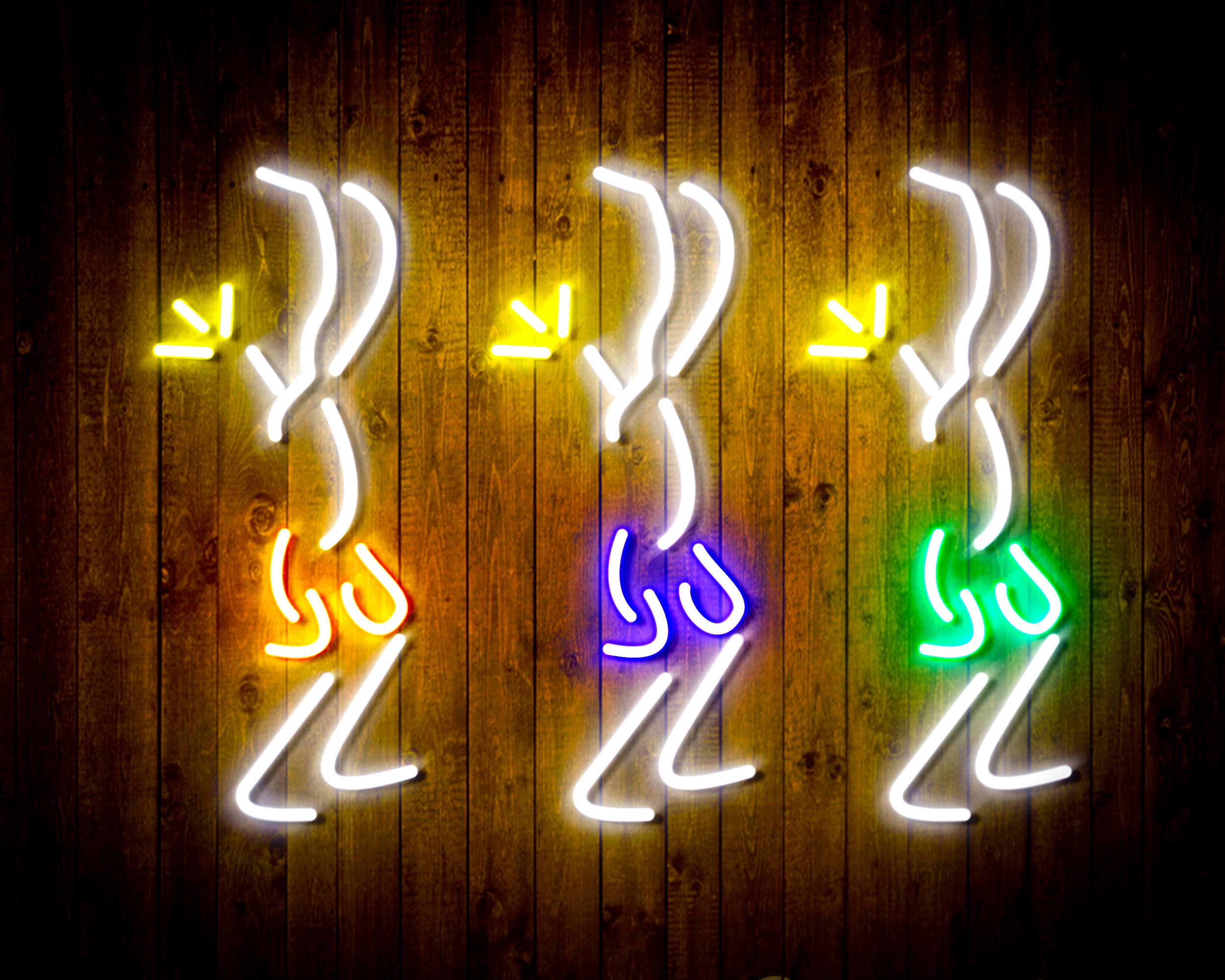 Dancers for Crown Royal Handmade LED Neon Light Sign