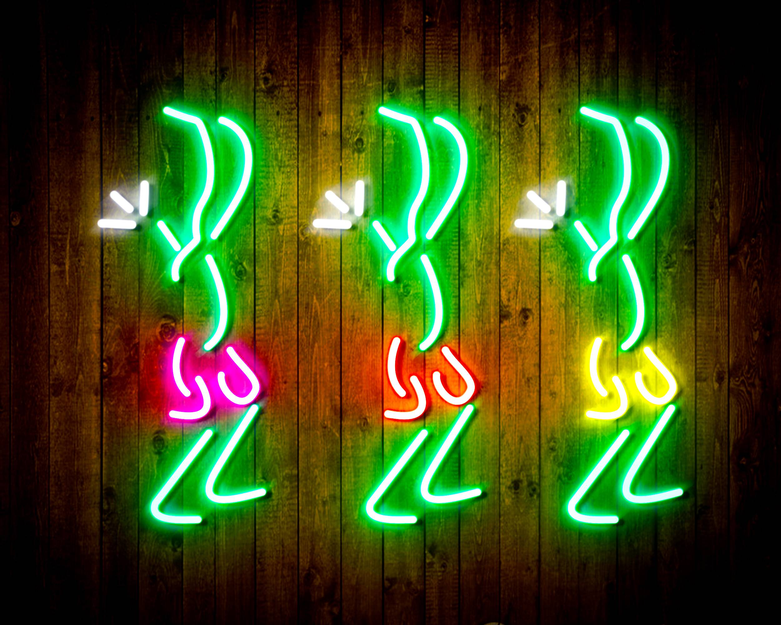 Dancers for Crown Royal Handmade LED Neon Light Sign