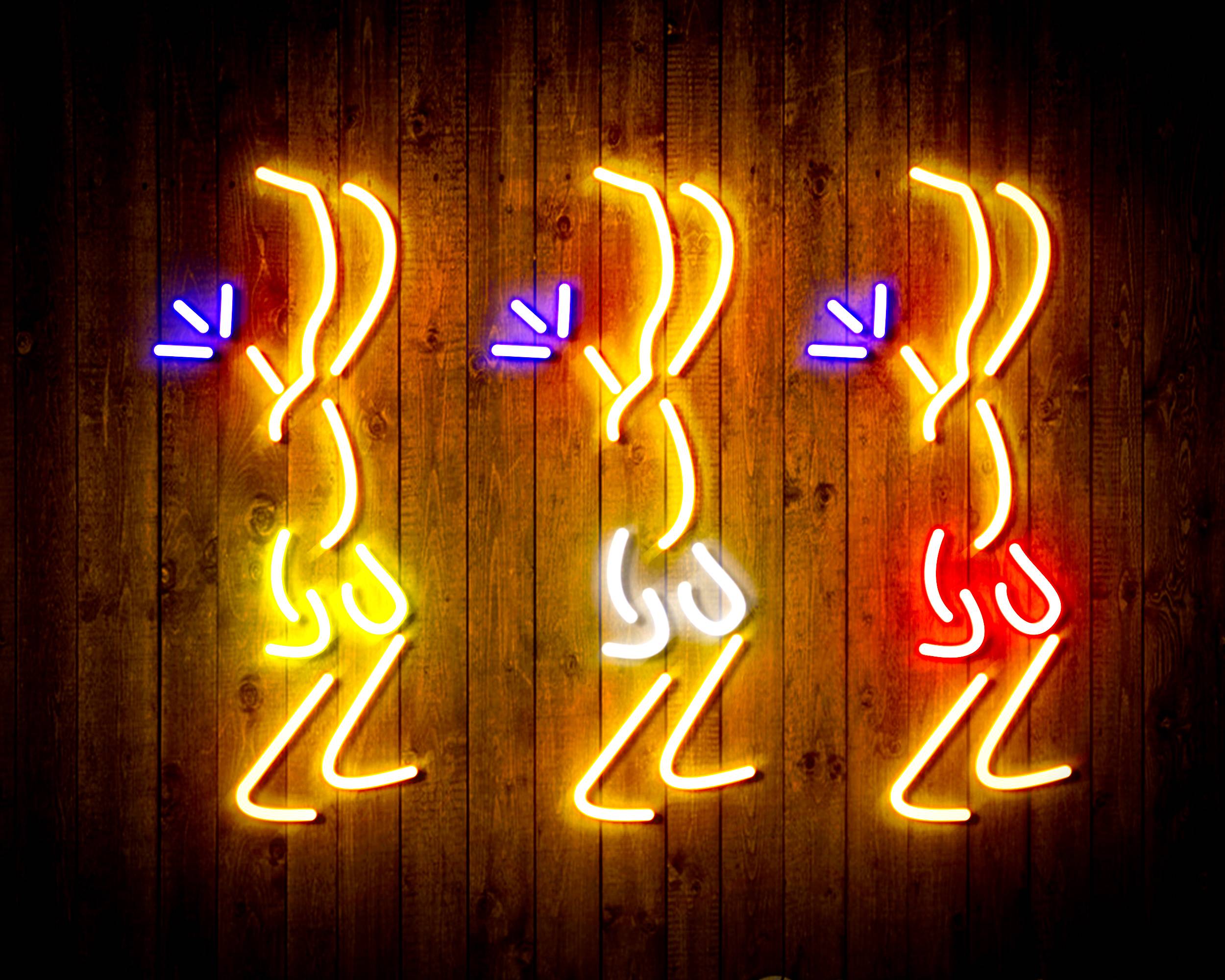 Dancers for Crown Royal Handmade LED Neon Light Sign