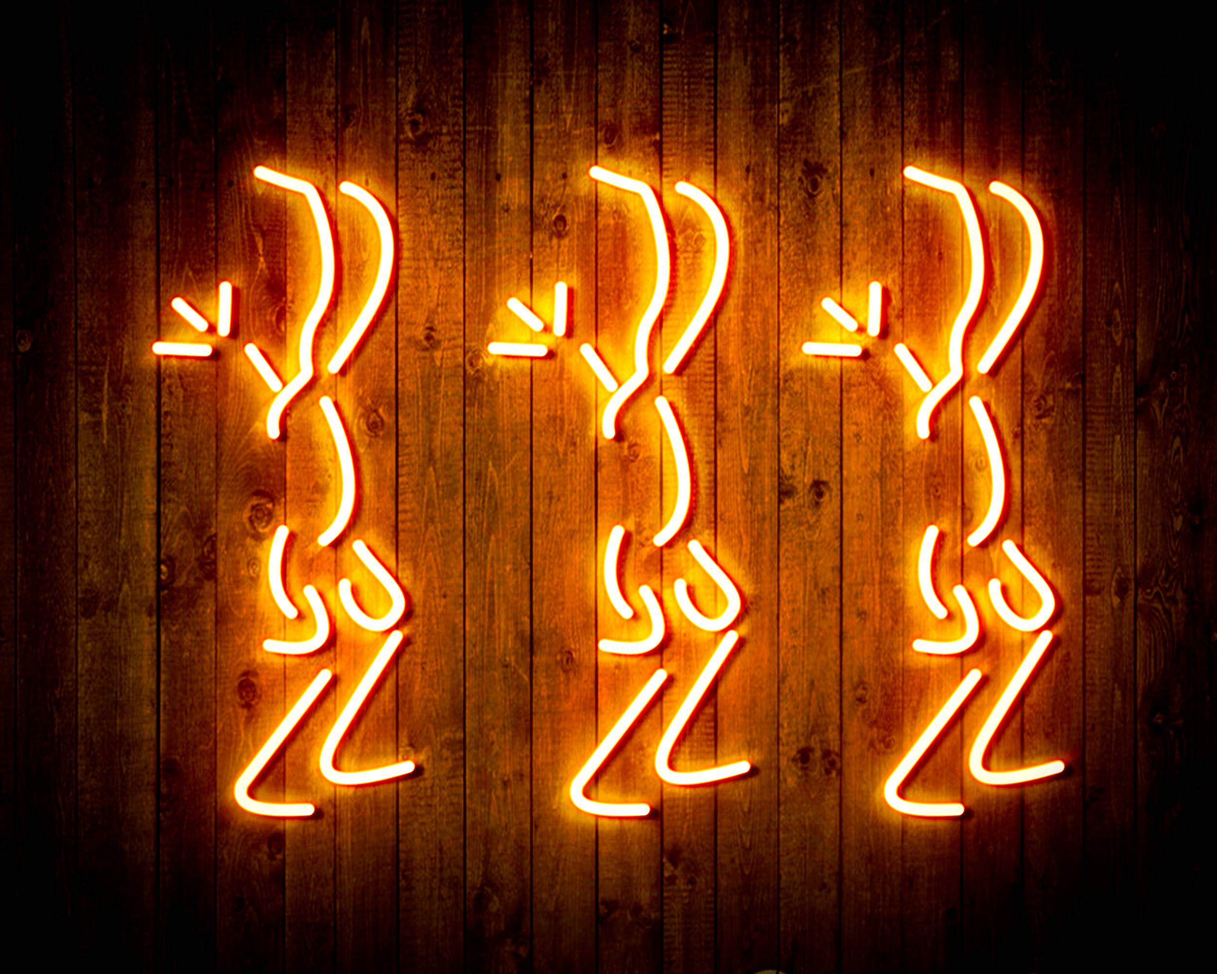 Dancers for Crown Royal Handmade LED Neon Light Sign