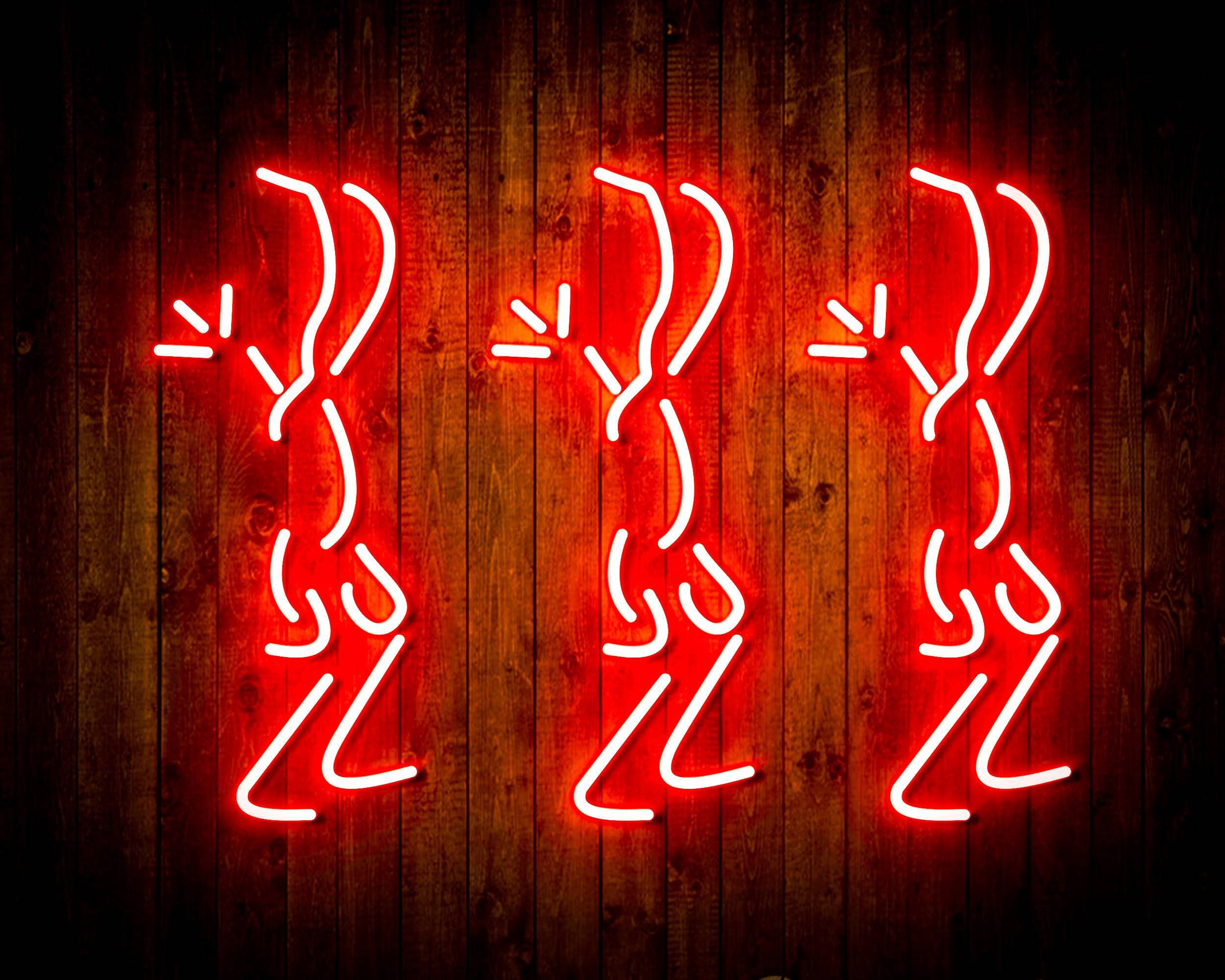 Dancers for Crown Royal Handmade LED Neon Light Sign